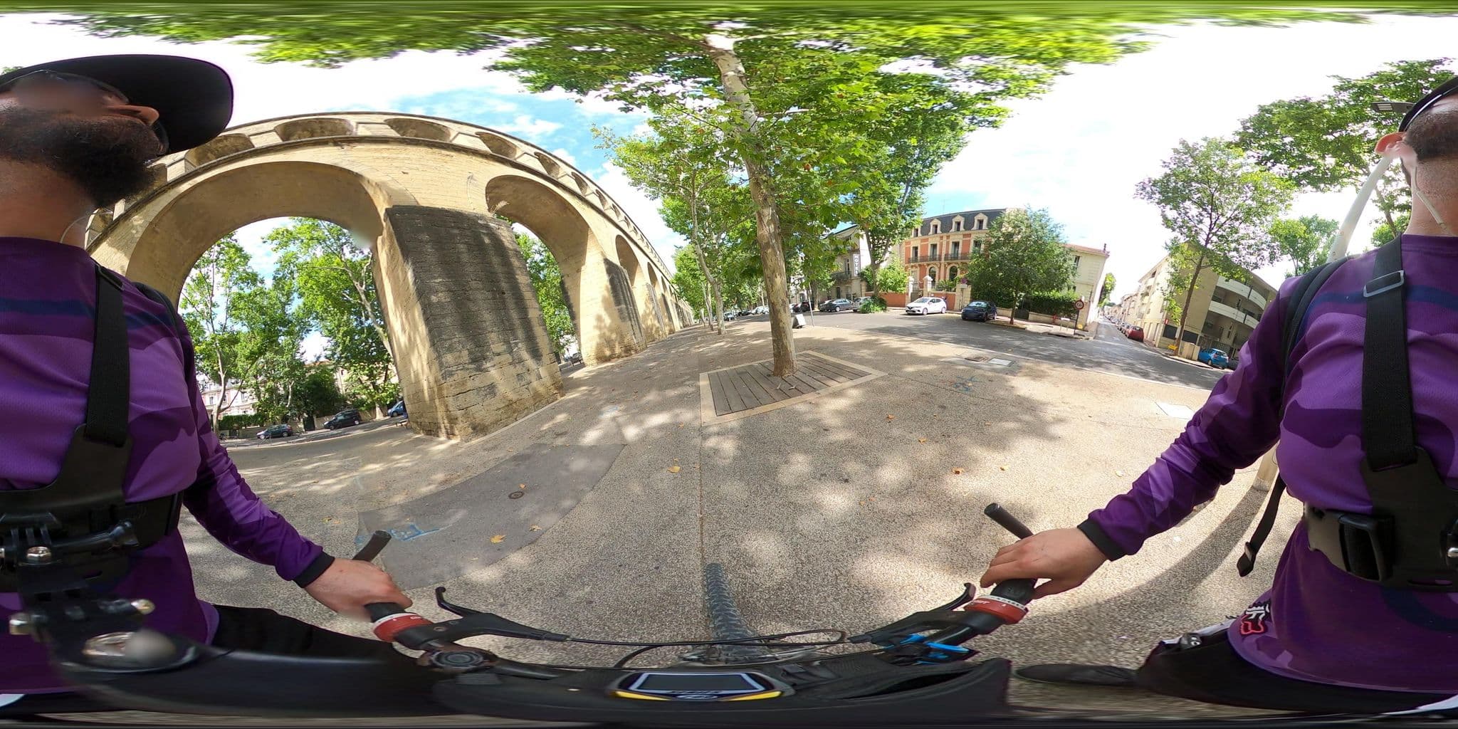 Street view near Hôtel des Arceaux Montpellier, Montpellier — © nicovargas (CC BY-SA · Mapillary)