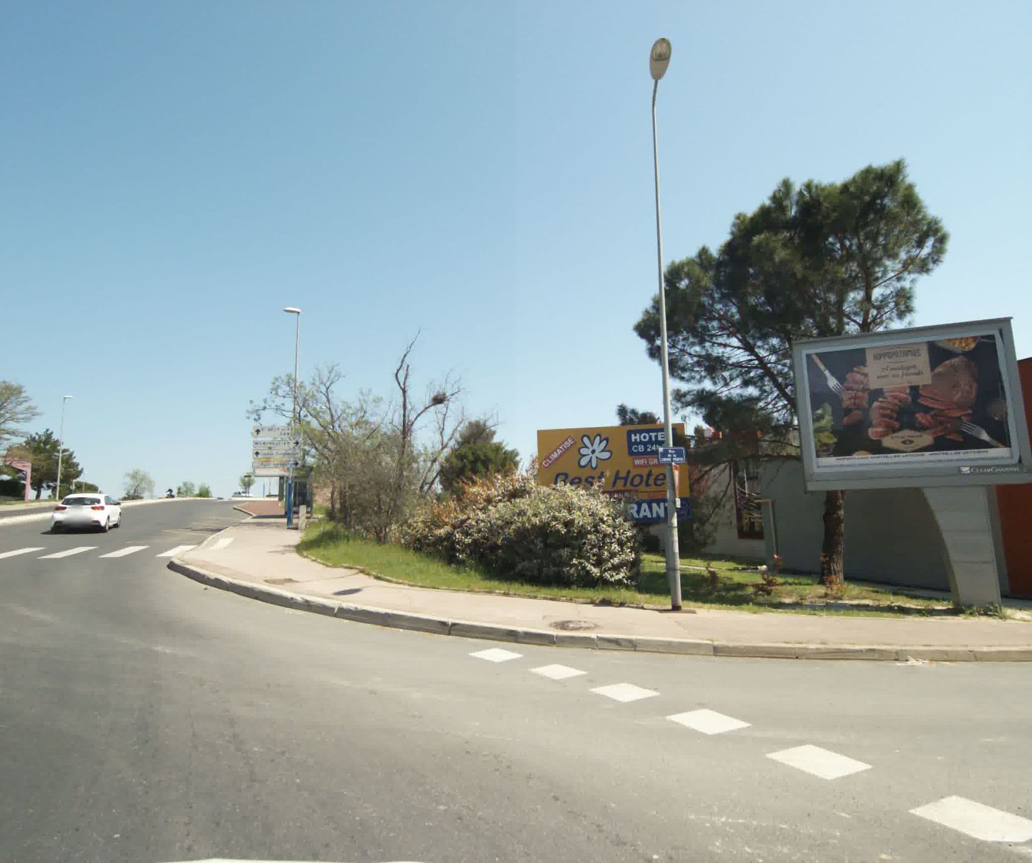 Street view near Best Hôtel Euromédecine, Montferrier-sur-Lez — © sogefi (CC BY-SA · Mapillary)