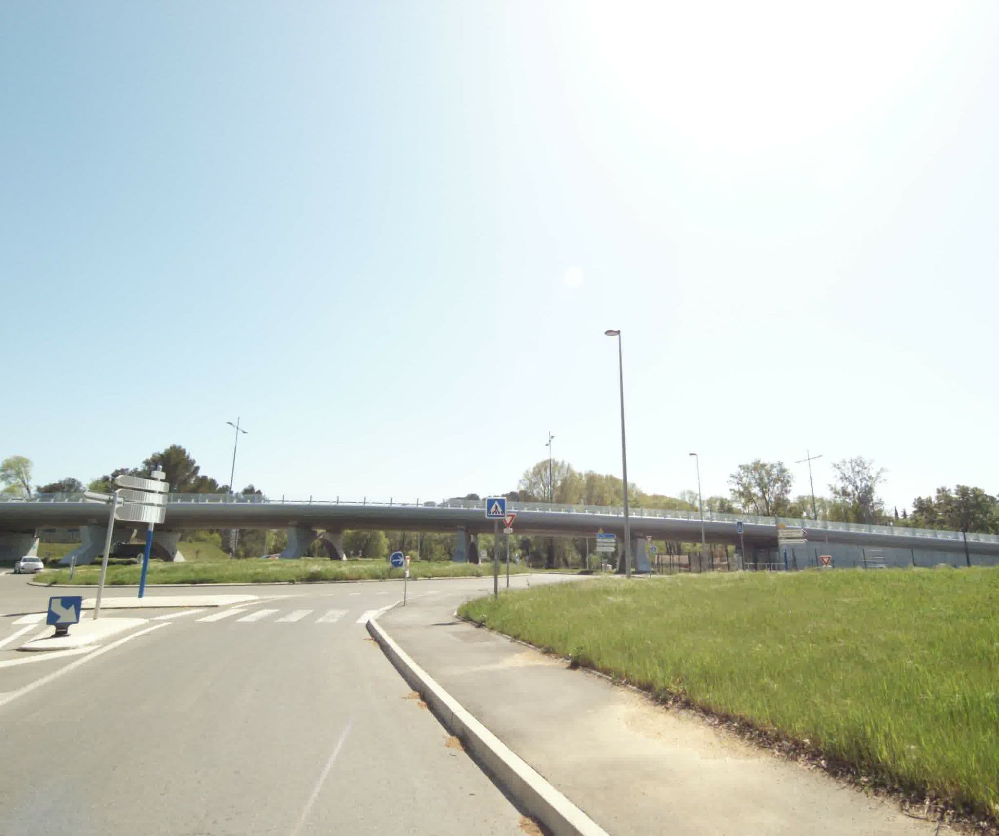 Street view near Héliotel, Montferrier-sur-Lez — © sogefi (CC BY-SA · Mapillary)