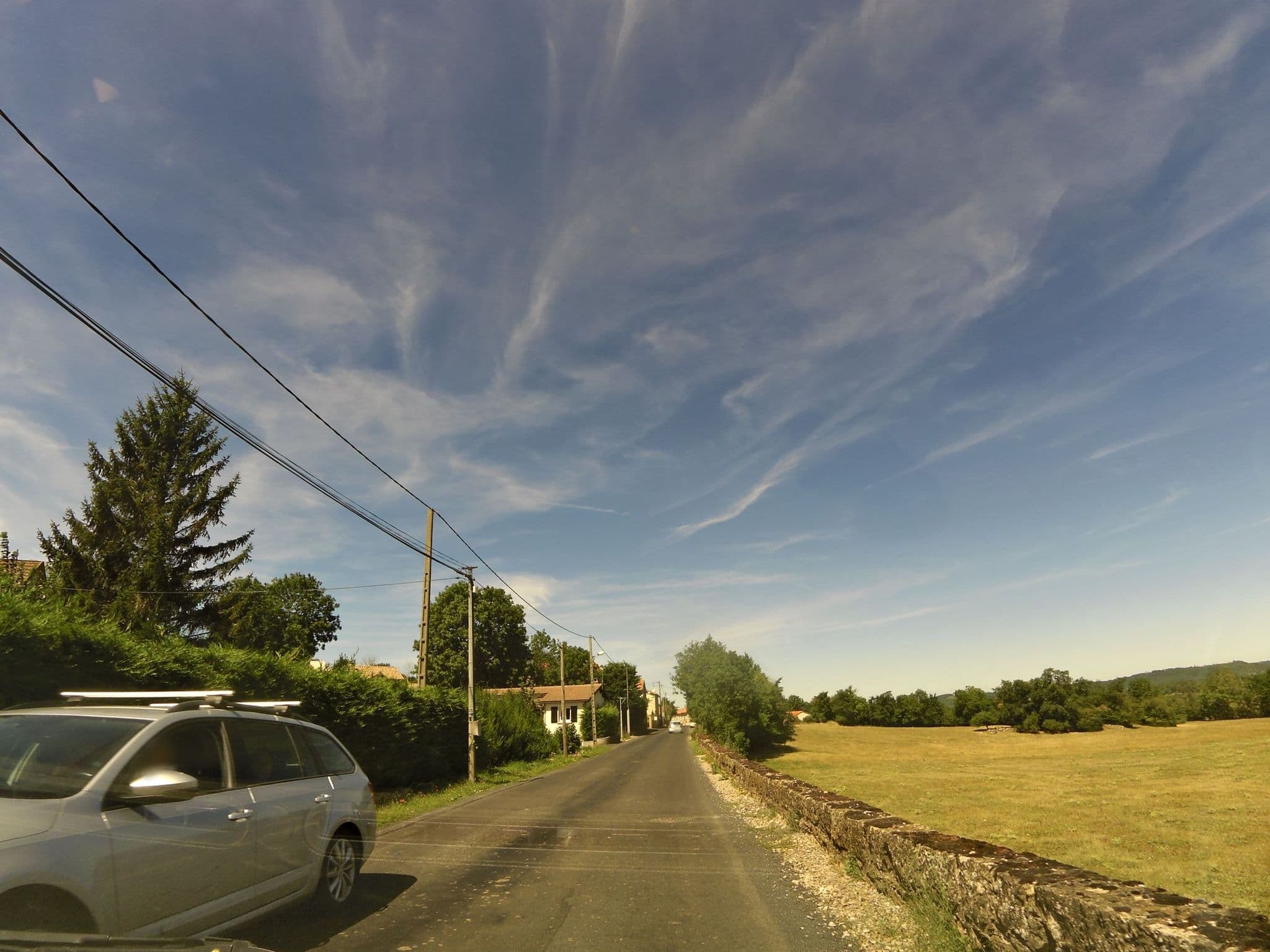 Street view near Gîtes Chez Fanchon à la Couvertoirade, La Cavalerie — © balooval (CC BY-SA · Mapillary)