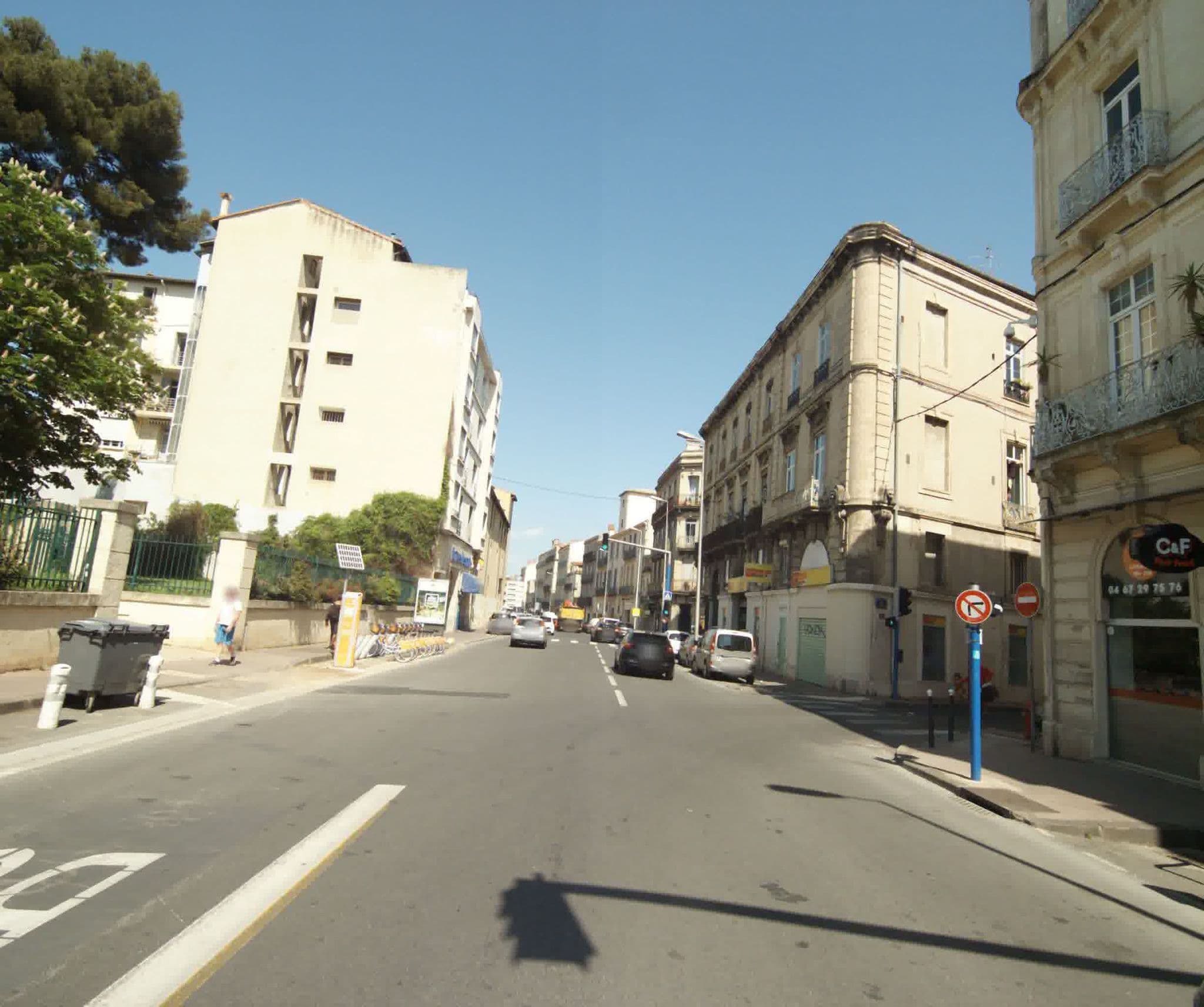 Street view near Vidéo Futur, Montpellier — © sogefi (CC BY-SA · Mapillary)