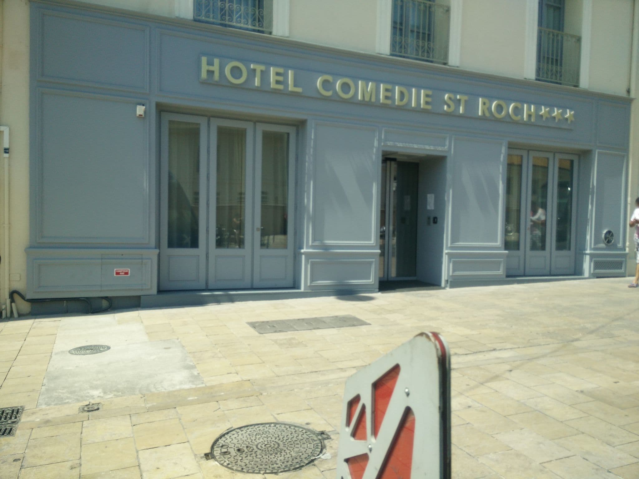 Street view near Best Western Plus Hotel Comedie Saint-Roch, Montpellier — © balooval (CC BY-SA · Mapillary)