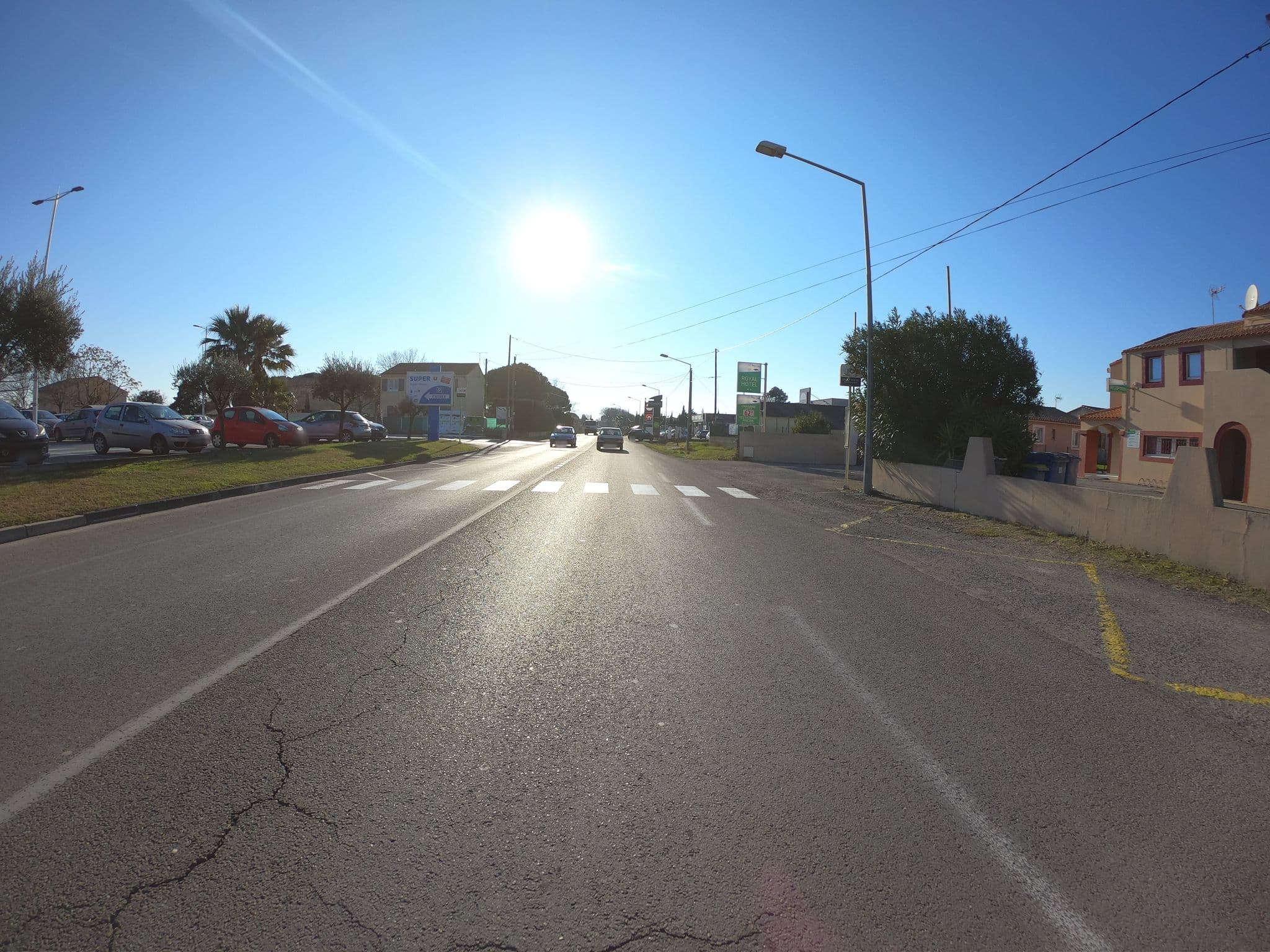 Street view near Royal Hotel - Noemy, Aigues-Mortes — © joostjakob (CC BY-SA · Mapillary)