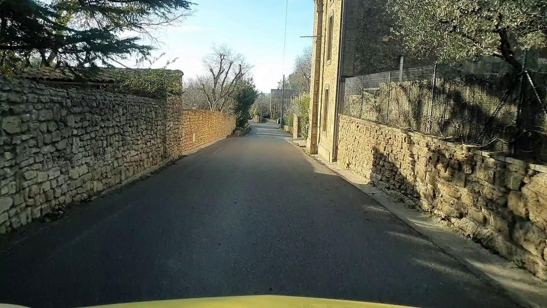 Street view near La Siesta Andalouse, Castillon-du-Gard — © si3p0 (CC BY-SA · Mapillary)