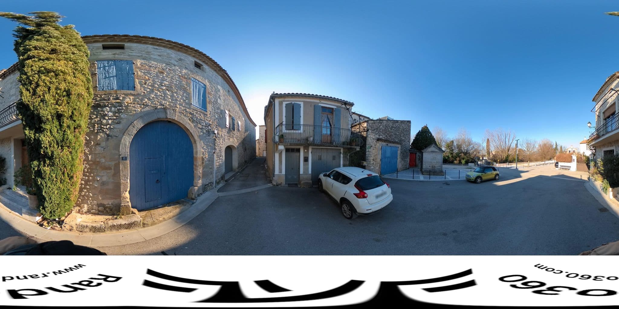 Street view near Gîte d'Emeline, Blauzac — © Rando360 (CC BY-SA · Mapillary)