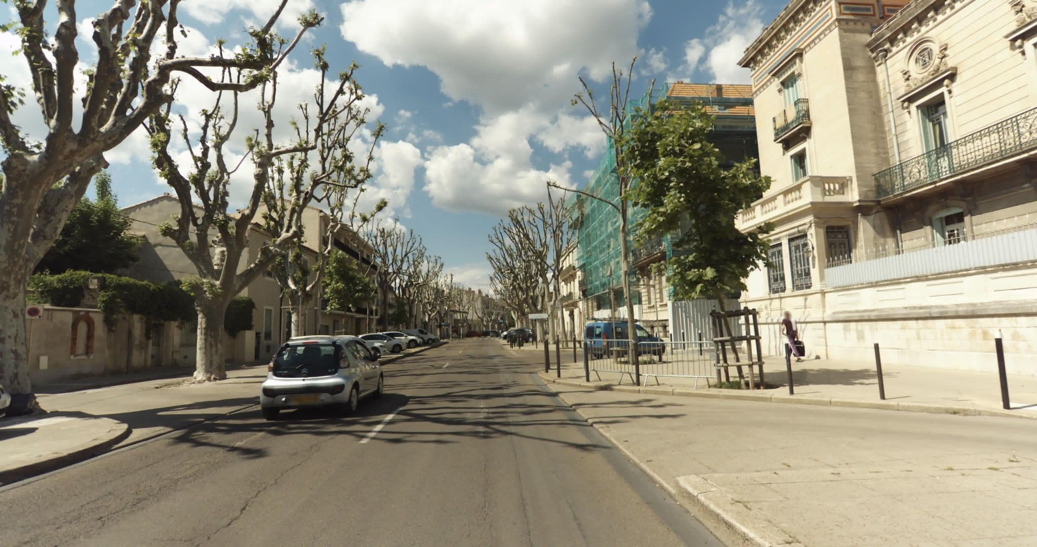 Street view near Primsy, Nîmes — © sogefi (CC BY-SA · Mapillary)