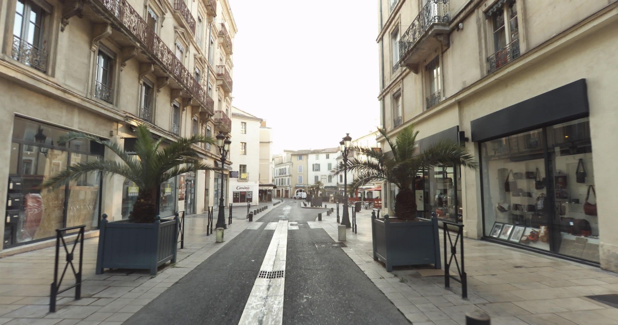 Street view near Vatel Hôtel et Spa, Nîmes — © sogefi (CC BY-SA · Mapillary)