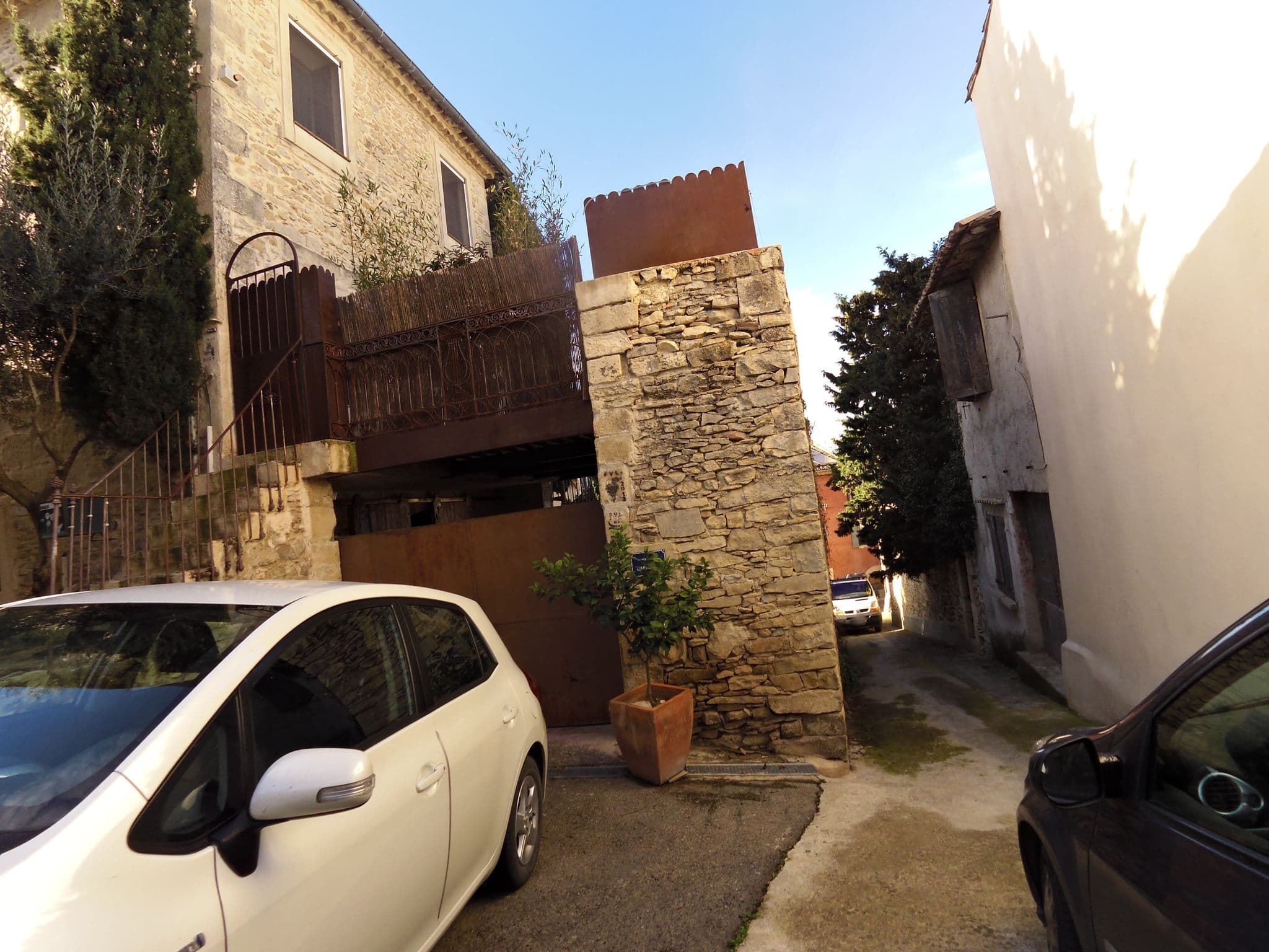 Street view near The Gate, Langlade — © balooval (CC BY-SA · Mapillary)