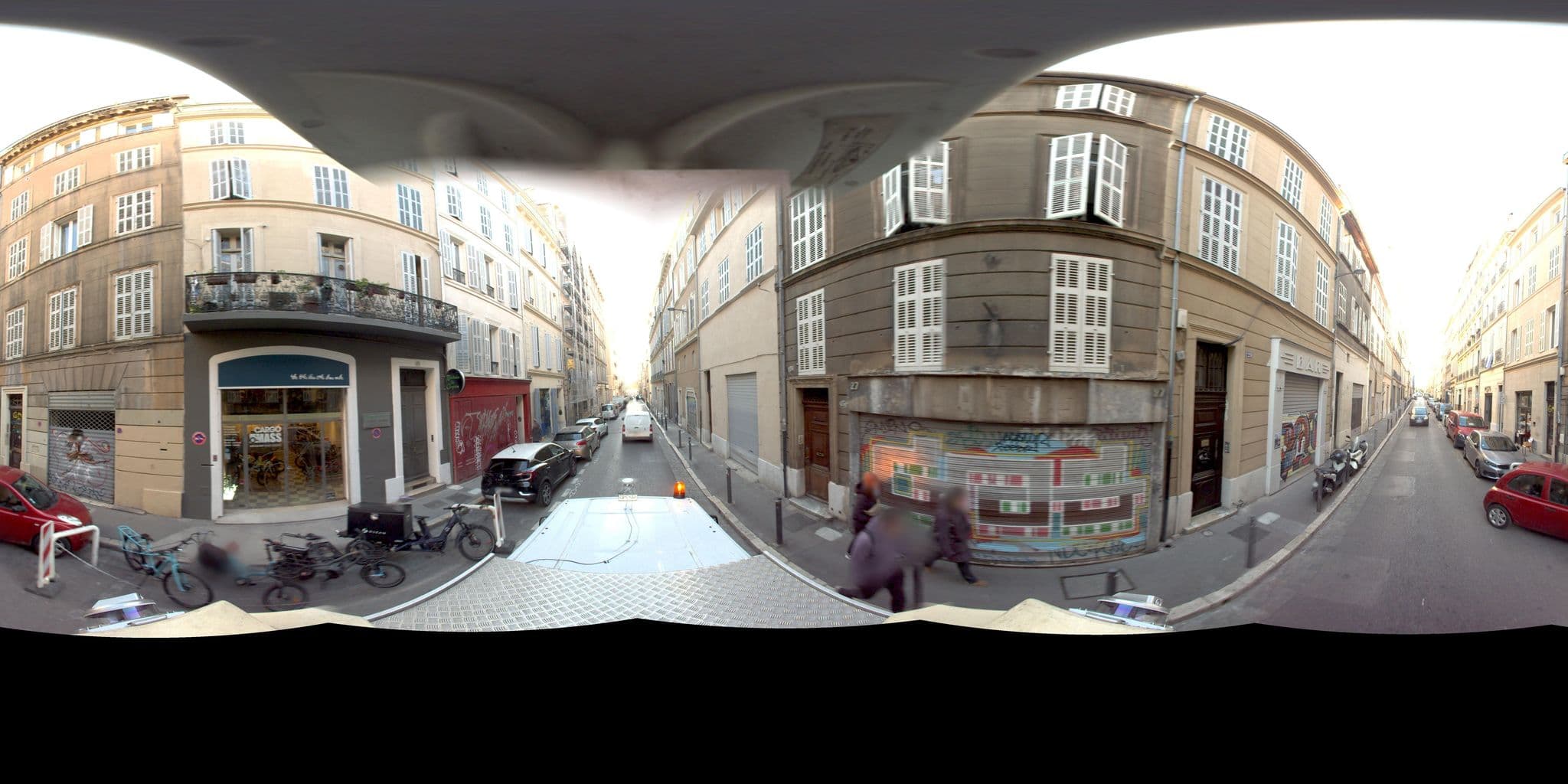 Street view near Hôtel des Alpes, Le Chapitre — © Suez (CC BY-SA · Mapillary)