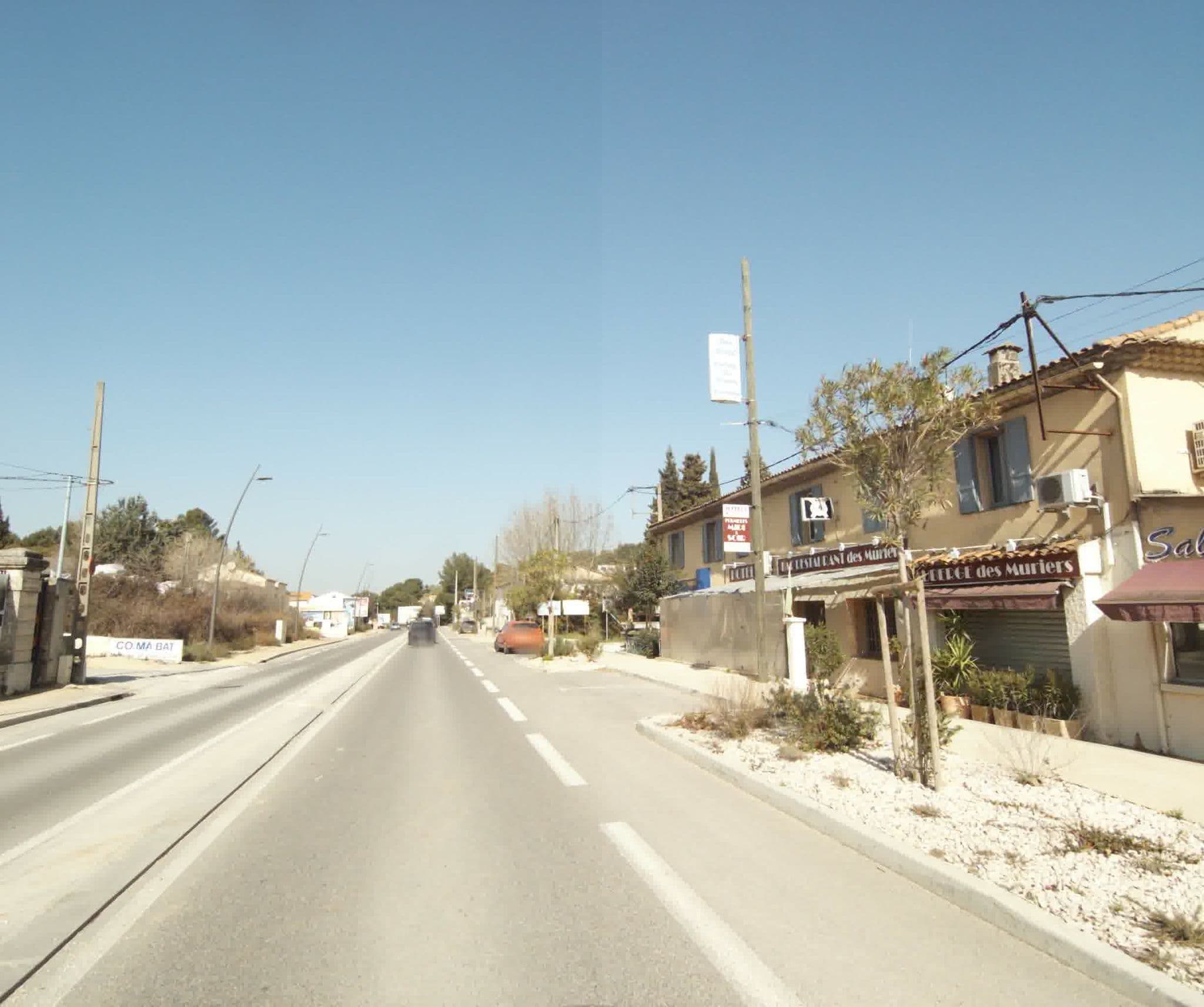 Street view near Hotel Des Muriers, Cabriès — © sogefi (CC BY-SA · Mapillary)