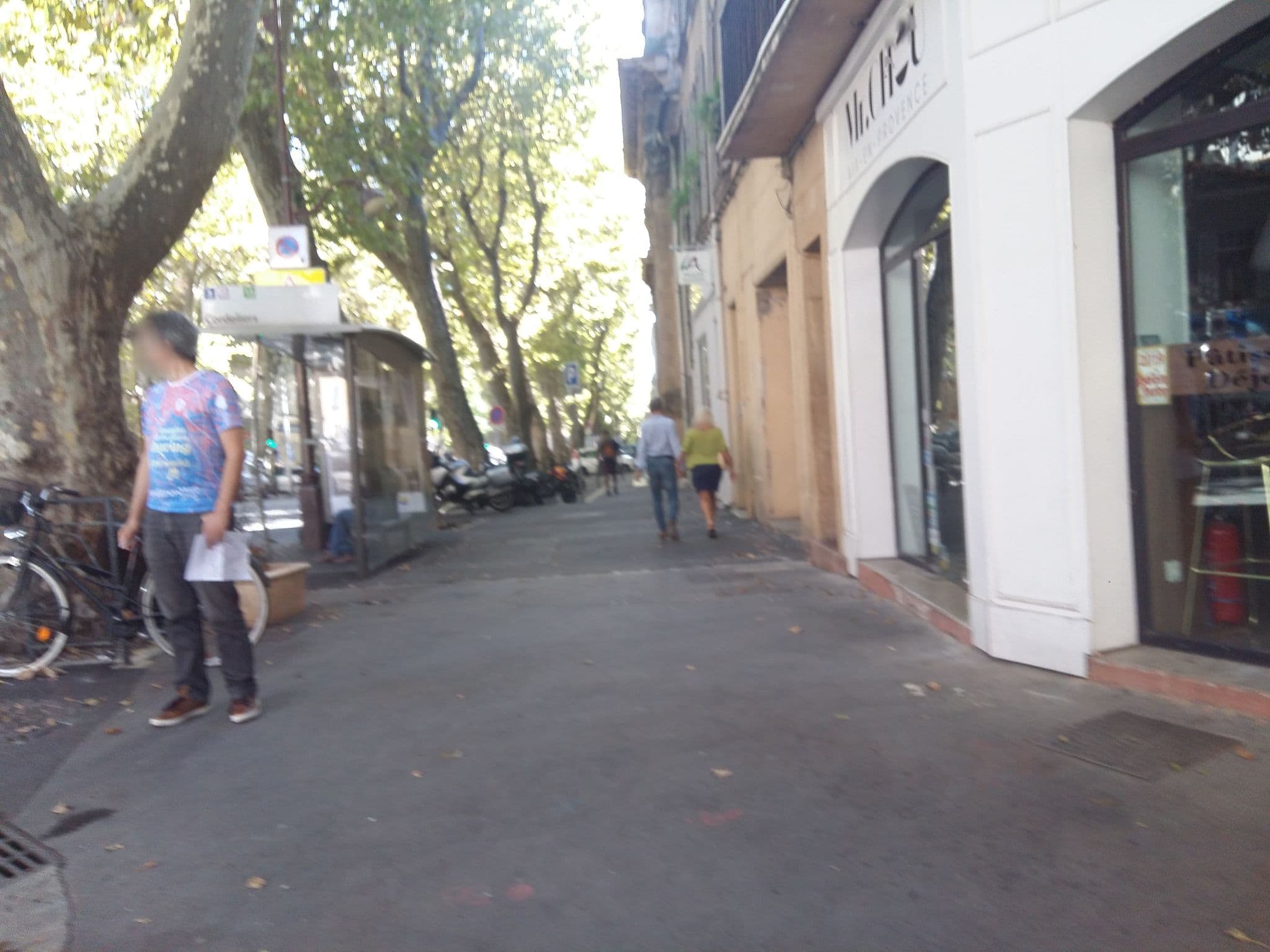 Street view near Hôtel Aquabella, Aix-en-Provence — © zimmy (CC BY-SA · Mapillary)