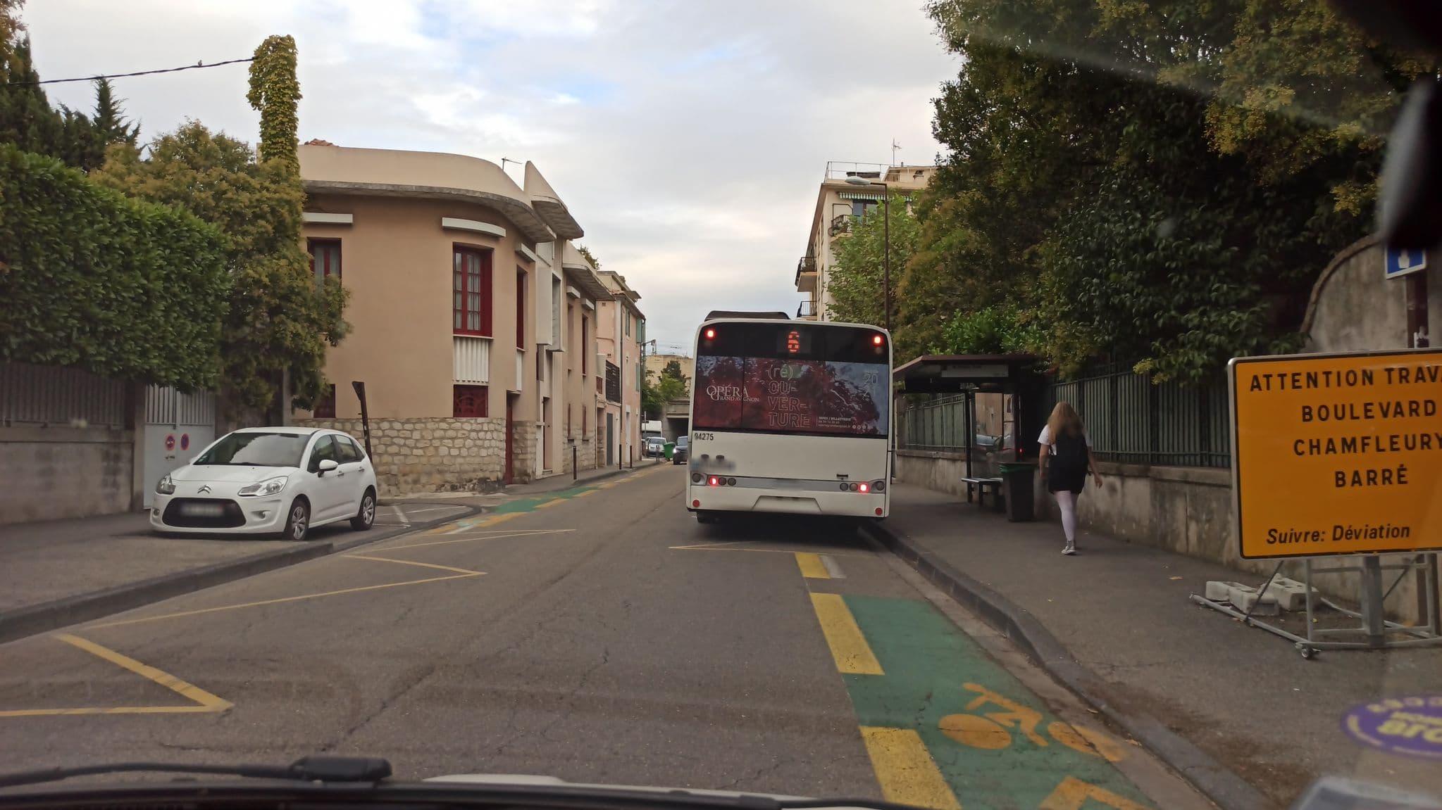 Street view near Les Studios de la Madeleine, Avignon — © alexavignon (CC BY-SA · Mapillary)