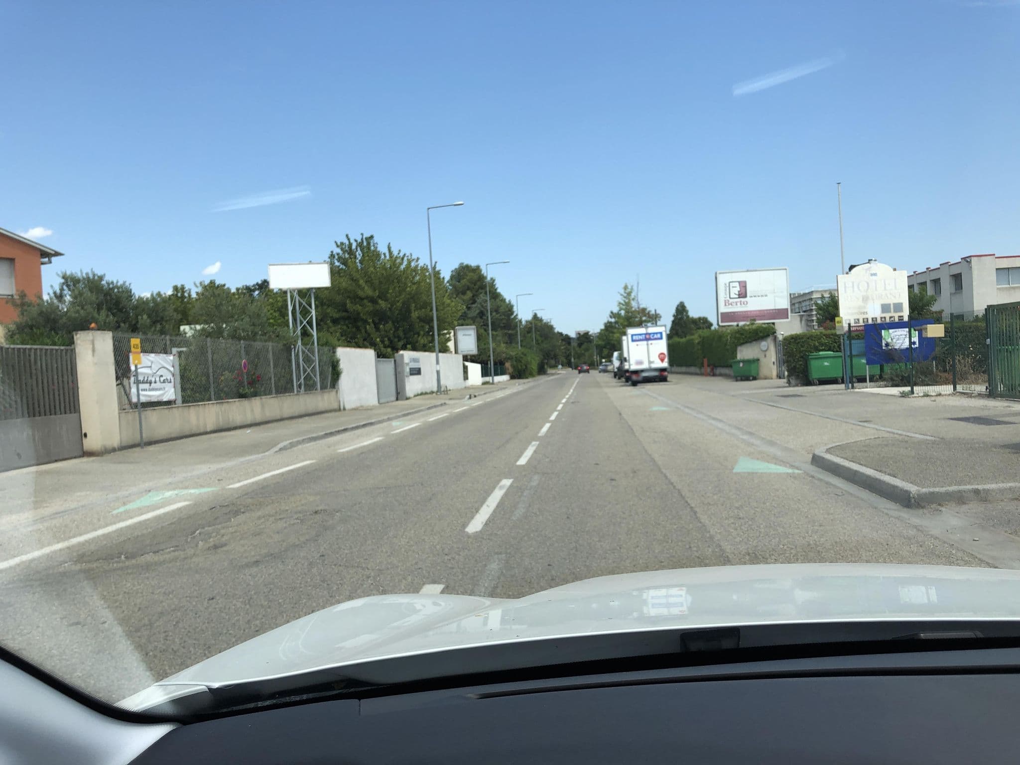 Street view near Hotel Confortel Avignon, Les Angles — © zimmy (CC BY-SA · Mapillary)