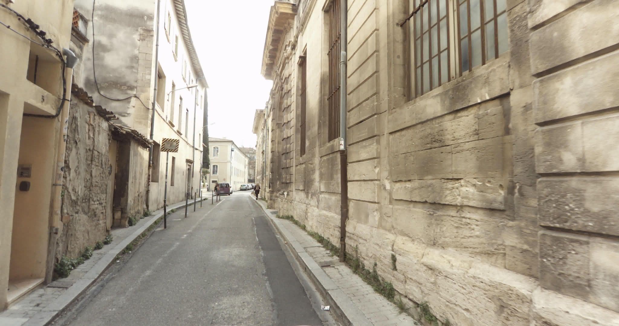 Street view near Appartements Avignon Centre, Avignon — © sogefi (CC BY-SA · Mapillary)