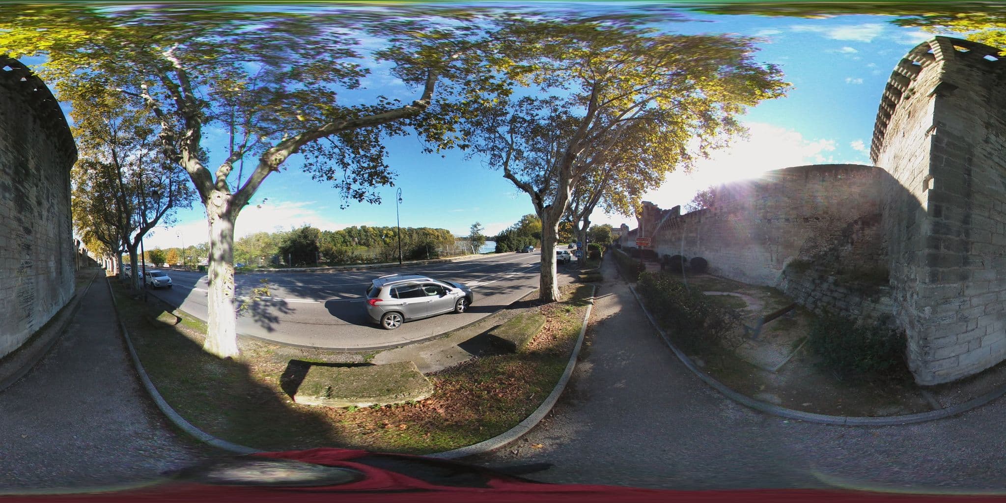 Street view near Le Clos du Rempart, Avignon — © cabinetcourbi (CC BY-SA · Mapillary)