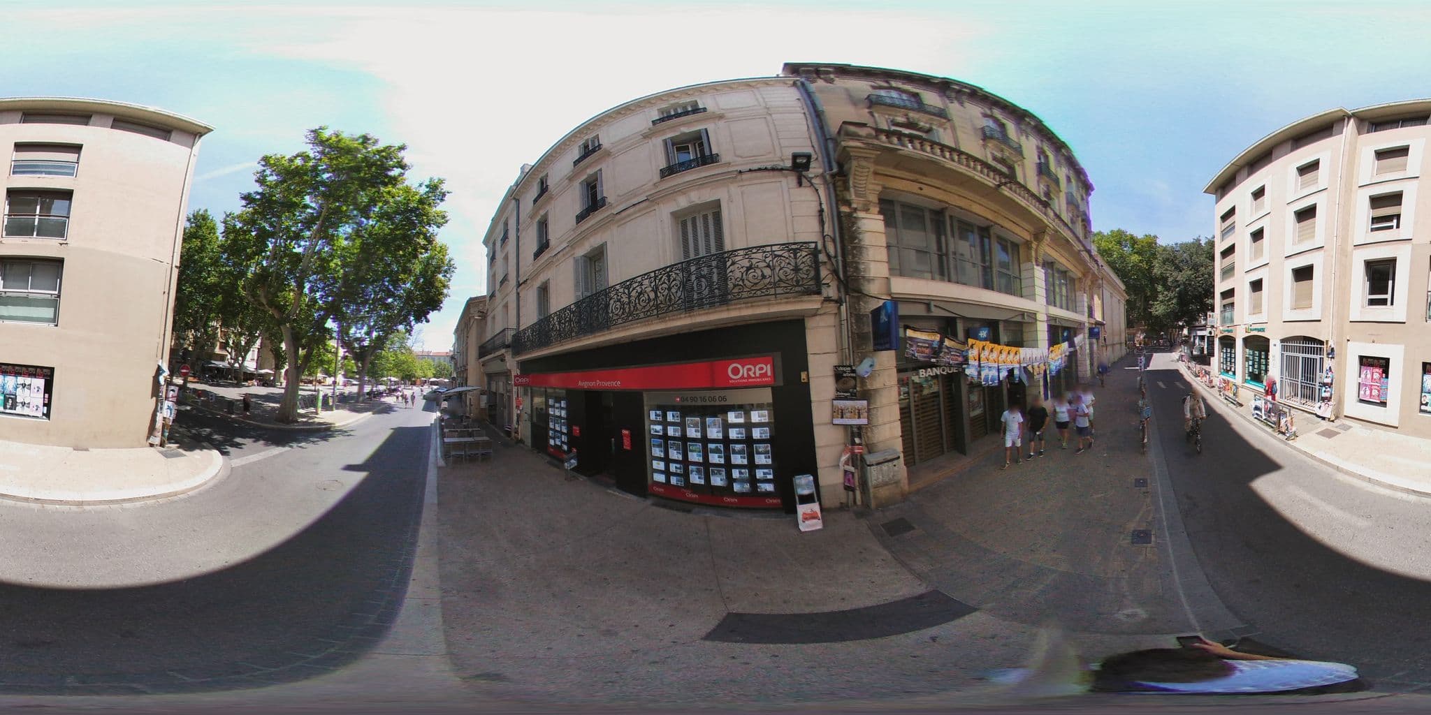 Street view near Le Travertin, Avignon — © zimmy (CC BY-SA · Mapillary)