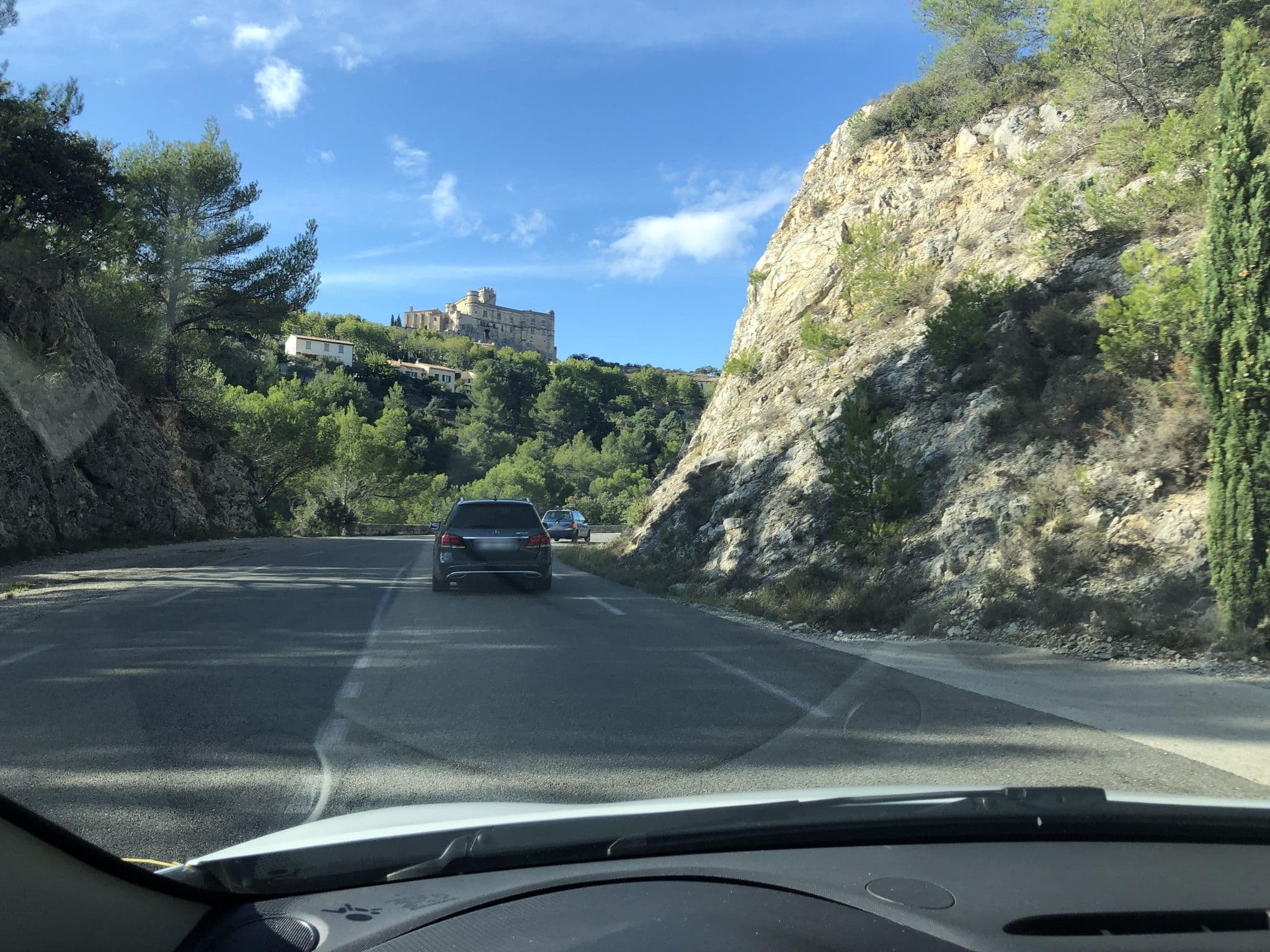 Street view near Le Frangipanier, Caromb — © zimmy (CC BY-SA · Mapillary)