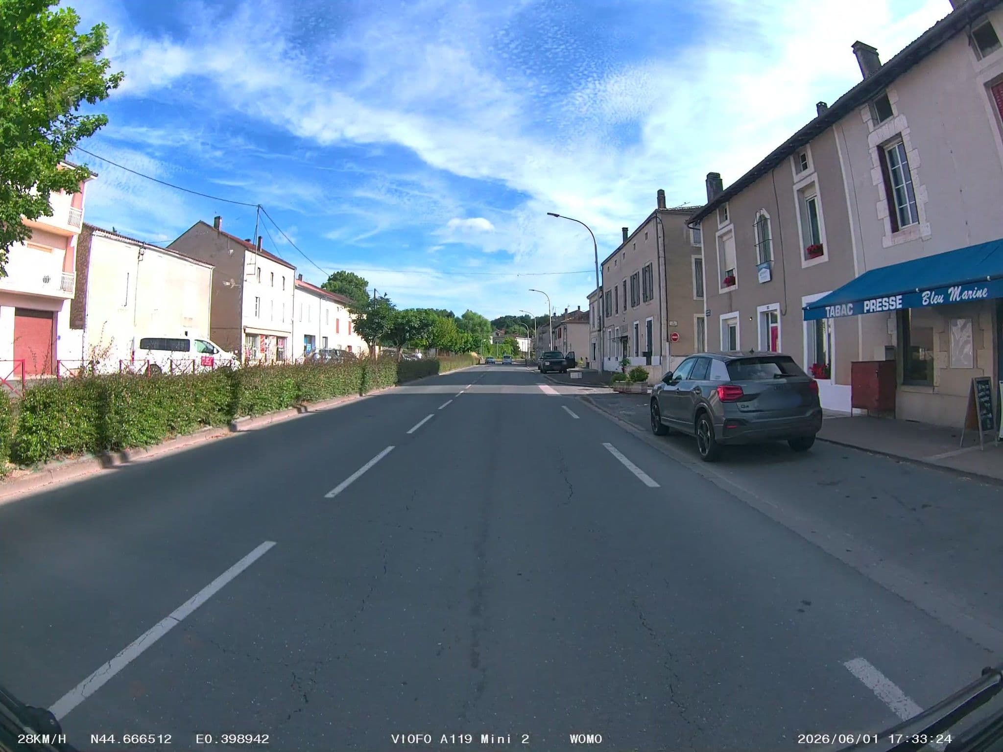 Street view near Maison Belmont, Eymet — © soulcover (CC BY-SA · Mapillary)