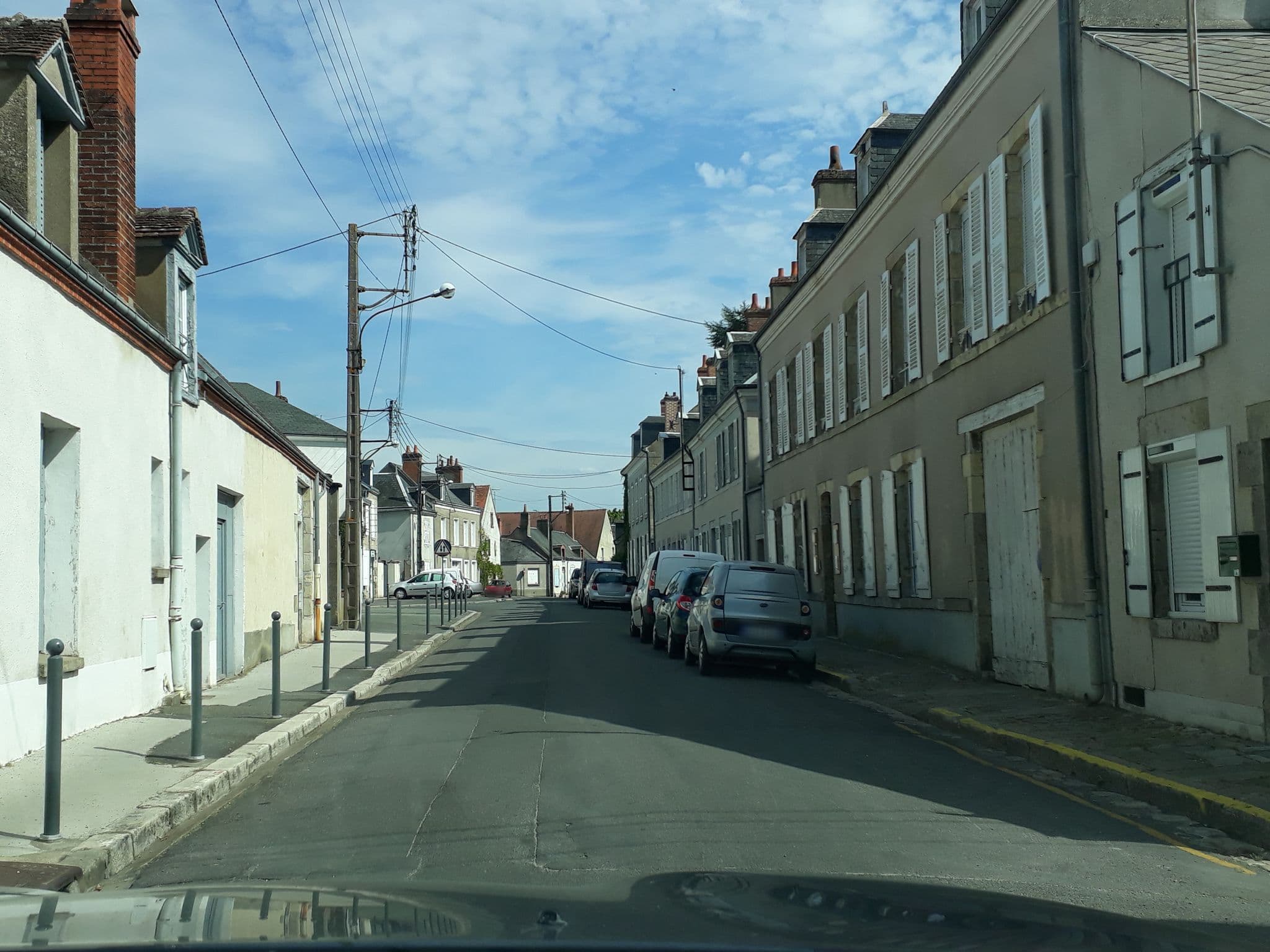 Street view near L'Aventure, Châteauneuf-sur-Loire — © df45 (CC BY-SA · Mapillary)