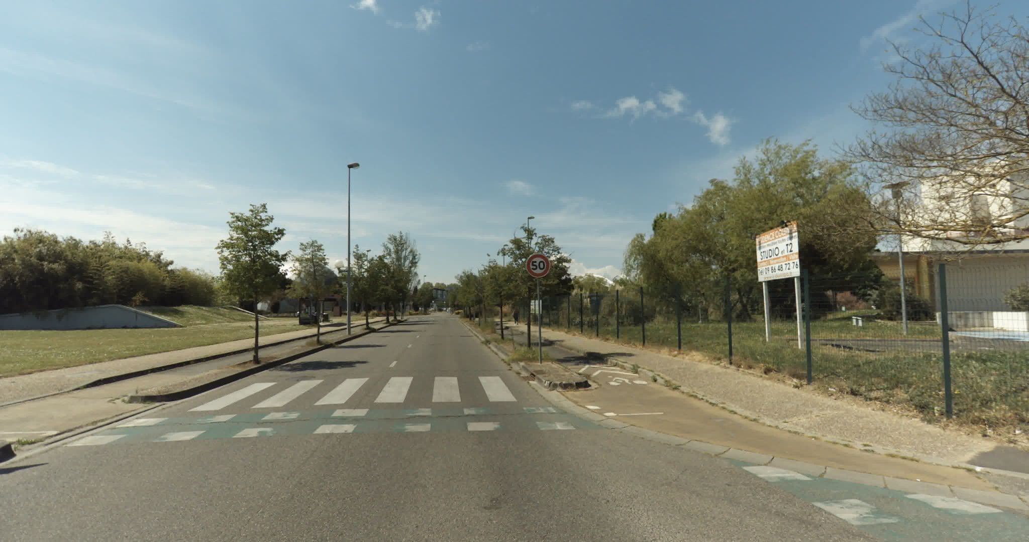 Street view near Apparts Meublés Résidence Columba, Agen — © sogefi (CC BY-SA · Mapillary)