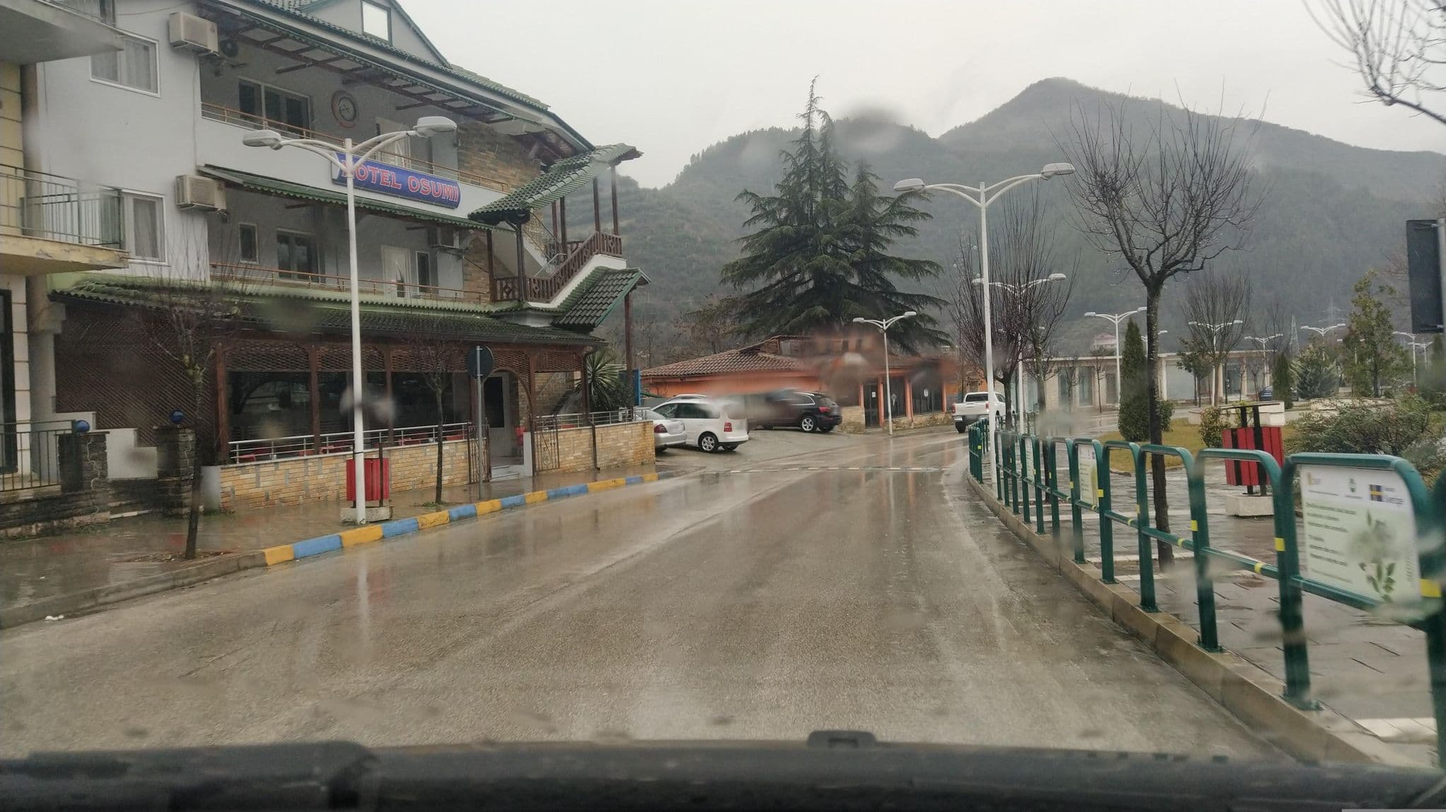 Street view near Hotel Osumi, Çorovodë — © Irdi (CC BY-SA · Mapillary)