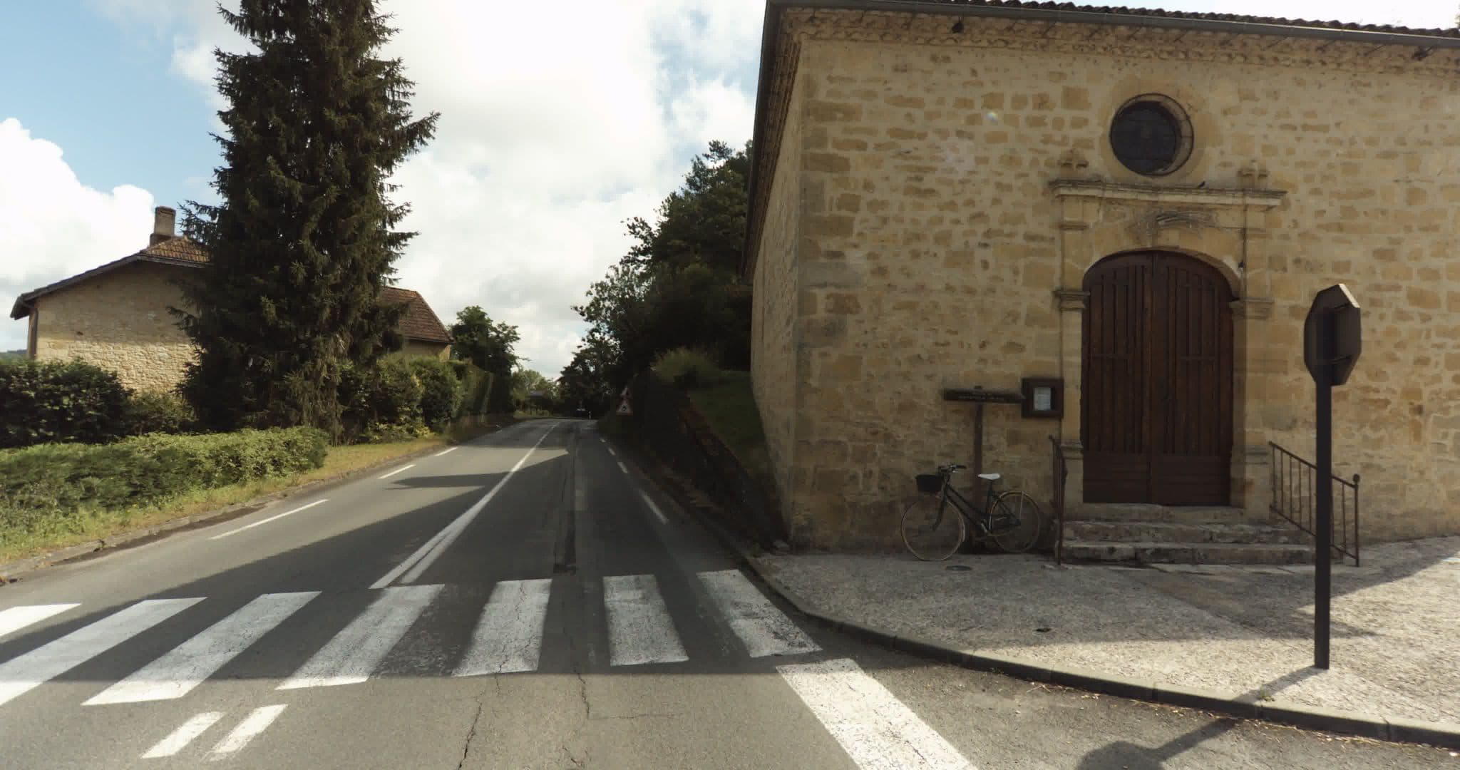 Street view near Hotel La Metairie Mauzac-et-Grand-Castang, Lalinde — © sogefi (CC BY-SA · Mapillary)