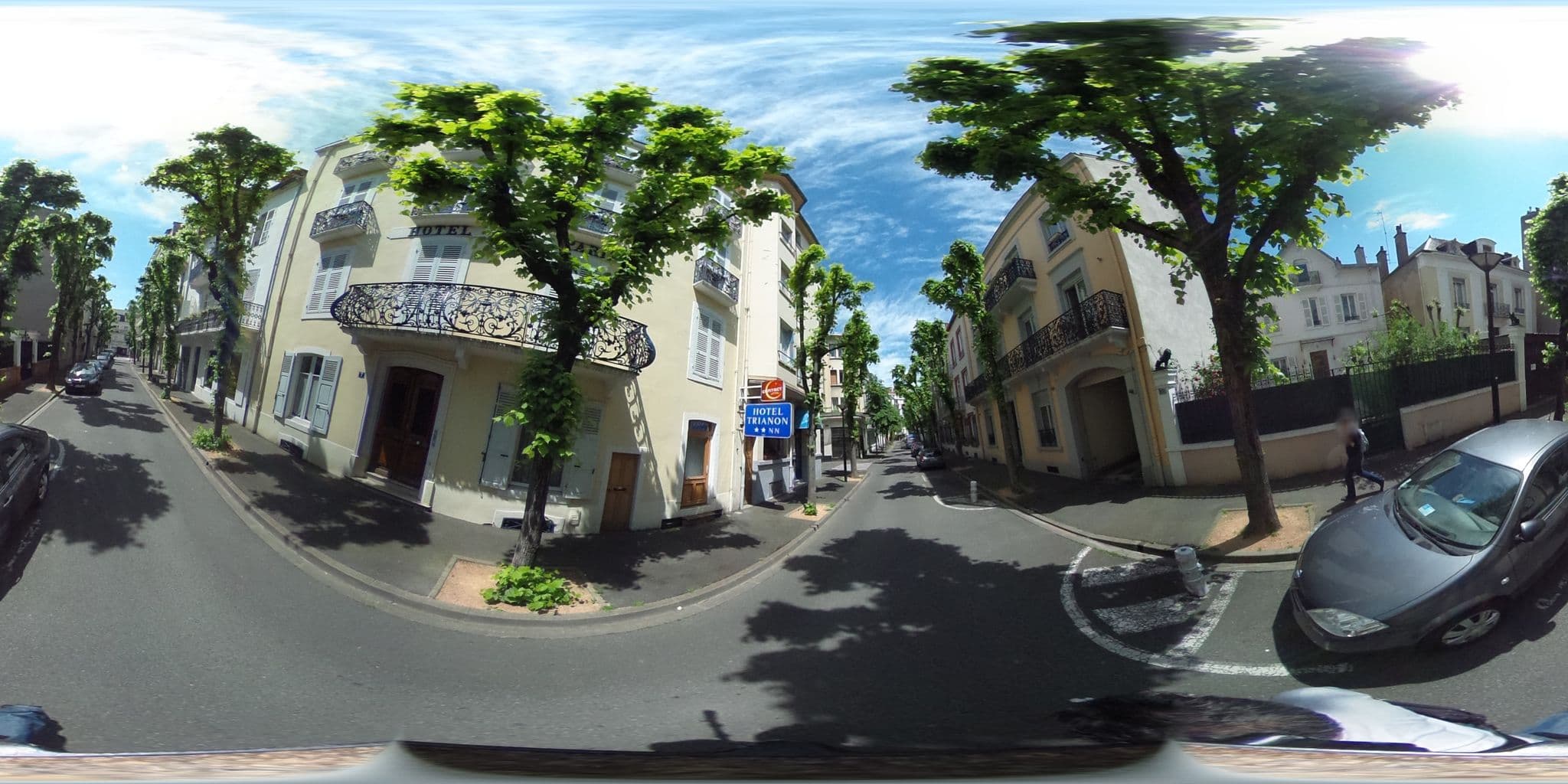 Street view near Arverna Citotel, Vichy — © zimmy (CC BY-SA · Mapillary)