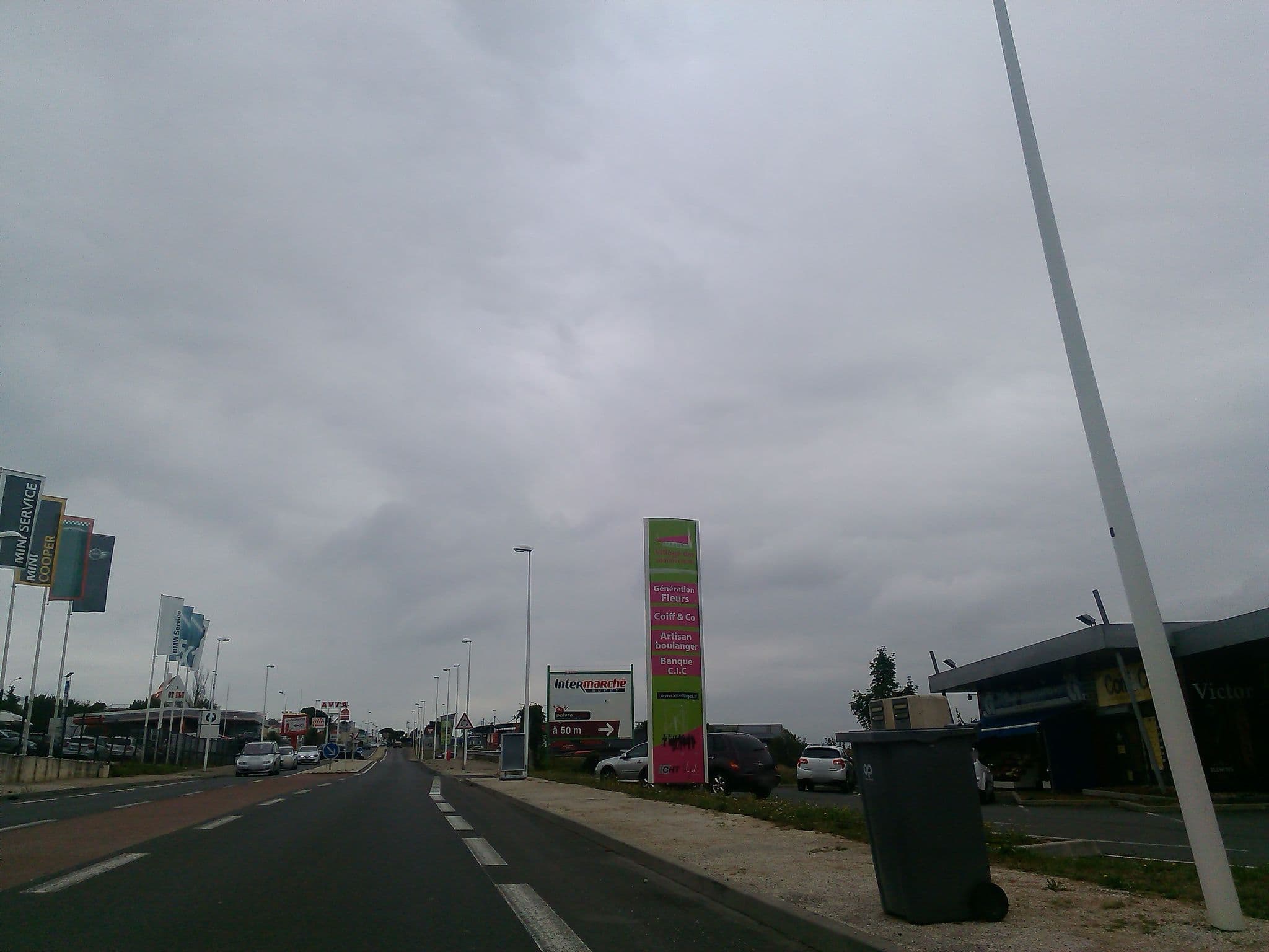 Street view near Ibis Budget, Gond-Pontouvre — © maturion (CC BY-SA · Mapillary)