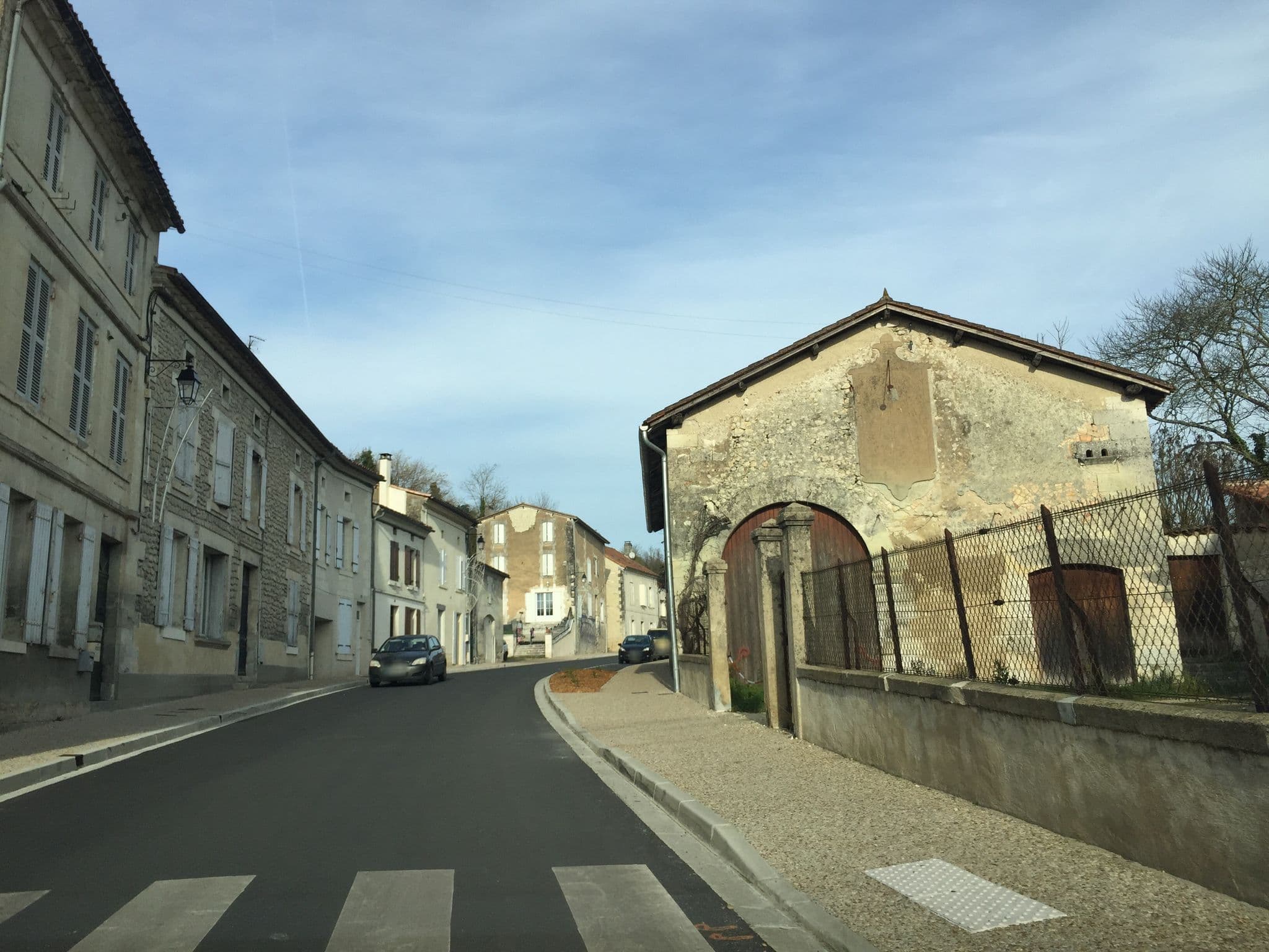 Street view near La Tannerie, Chalais — © pgiraud (CC BY-SA · Mapillary)
