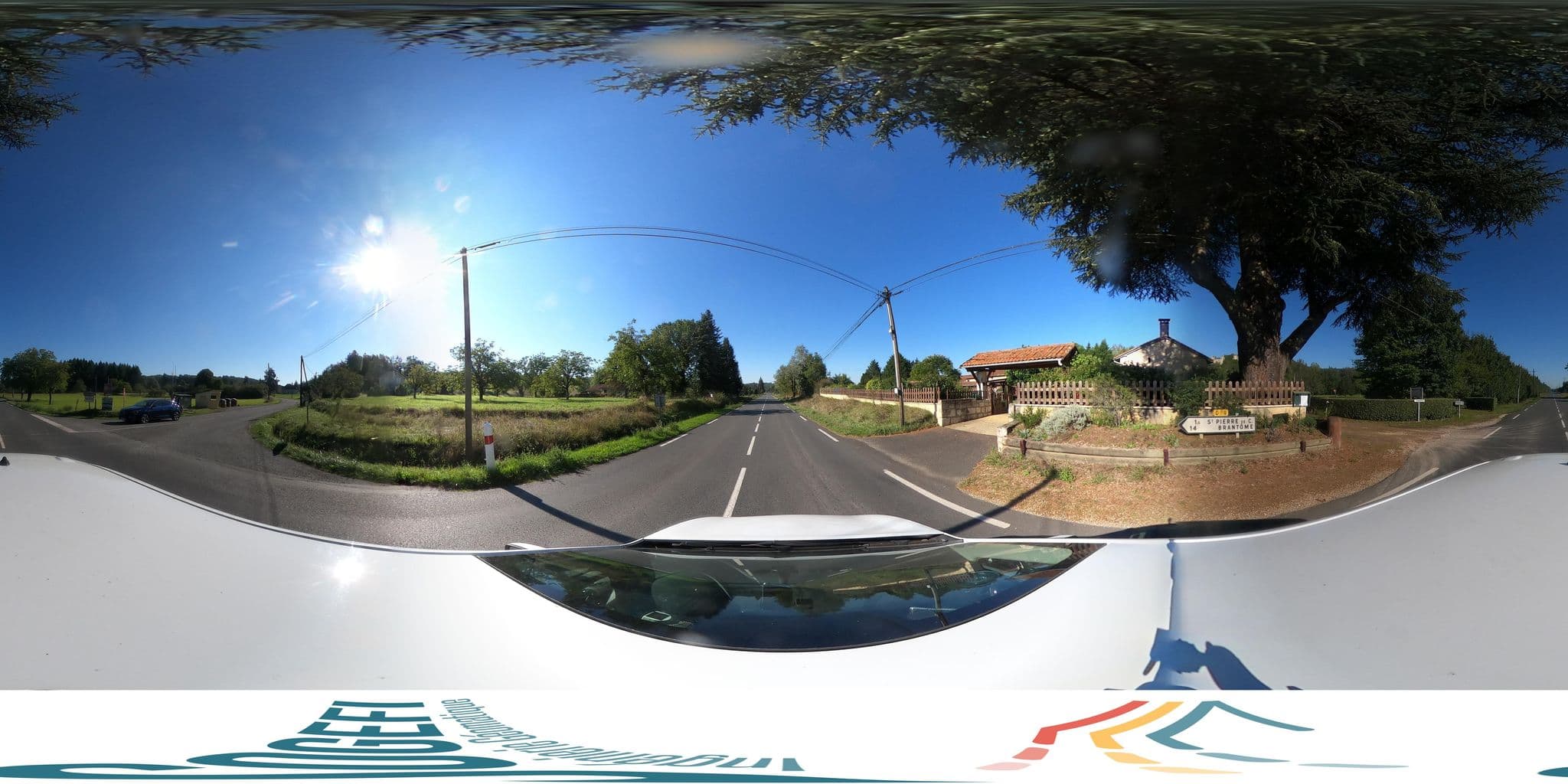 Street view near Doumarias, Sorges — © sogefi (CC BY-SA · Mapillary)