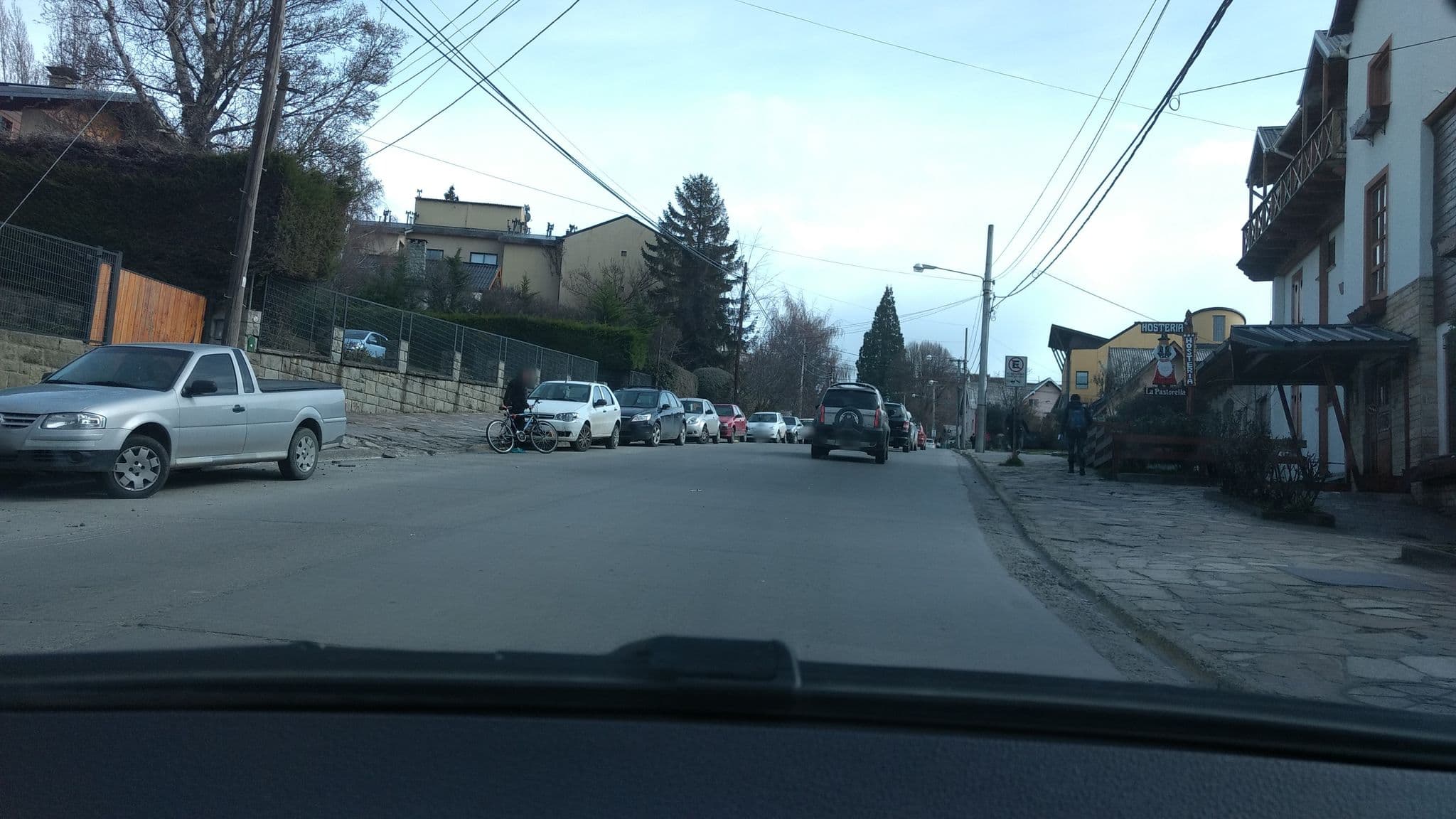 Street view near Hosteria La Pastorella, San Carlos de Bariloche