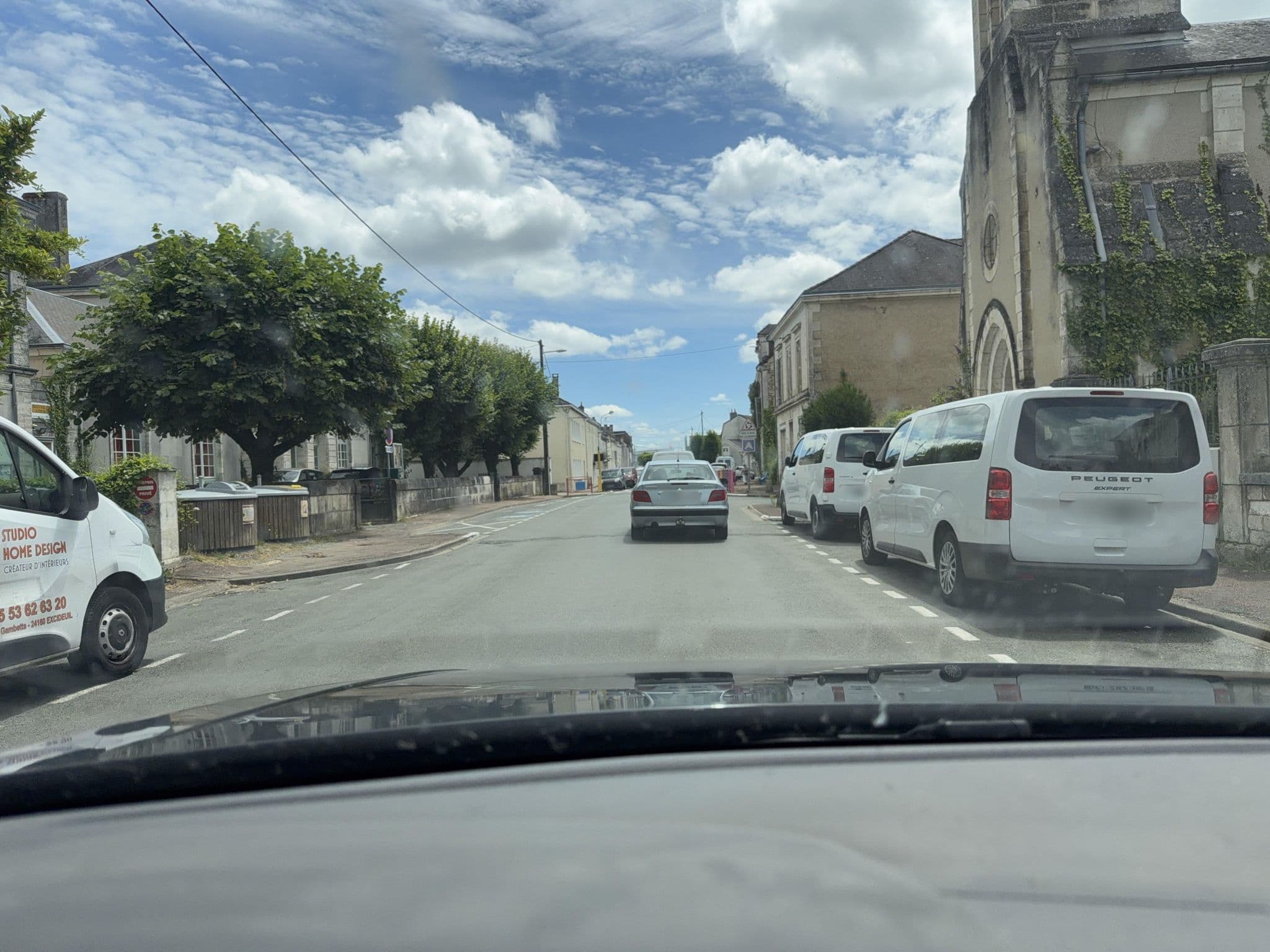 Street view near Accueil de Loisirs, Thiviers — © Stef237 (CC BY-SA · Mapillary)
