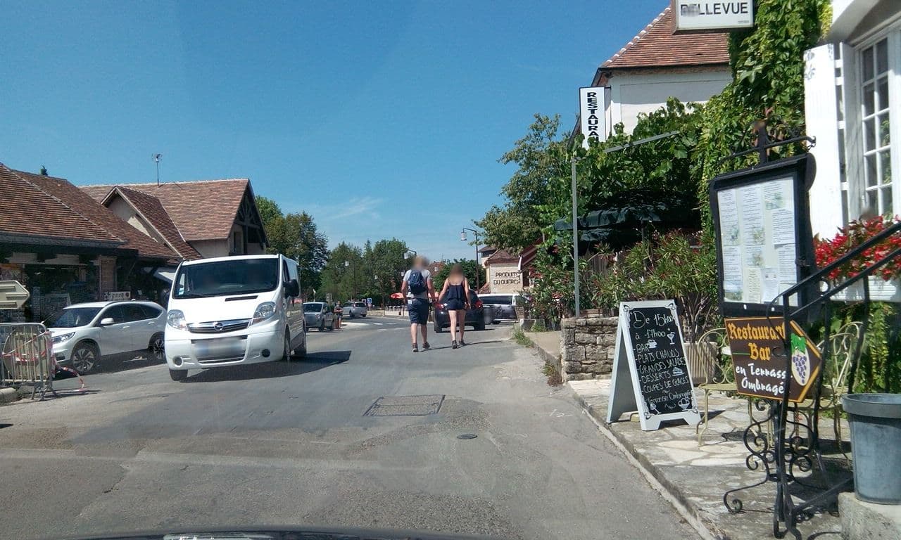 Street view near Logis Hôtel le Belvédère, Gramat — © alainproviste (CC BY-SA · Mapillary)