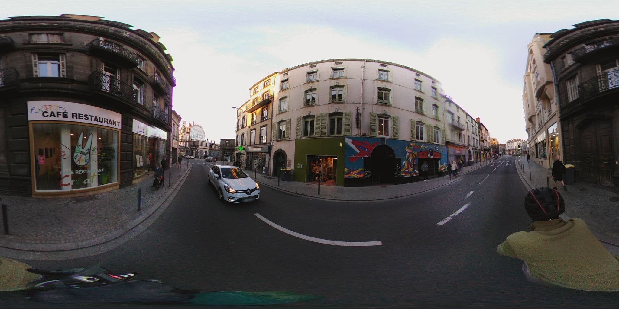 Street view near Inter-Hotel Volcanhotel, Clermont-Ferrand — © nicolasdumoulin (CC BY-SA · Mapillary)