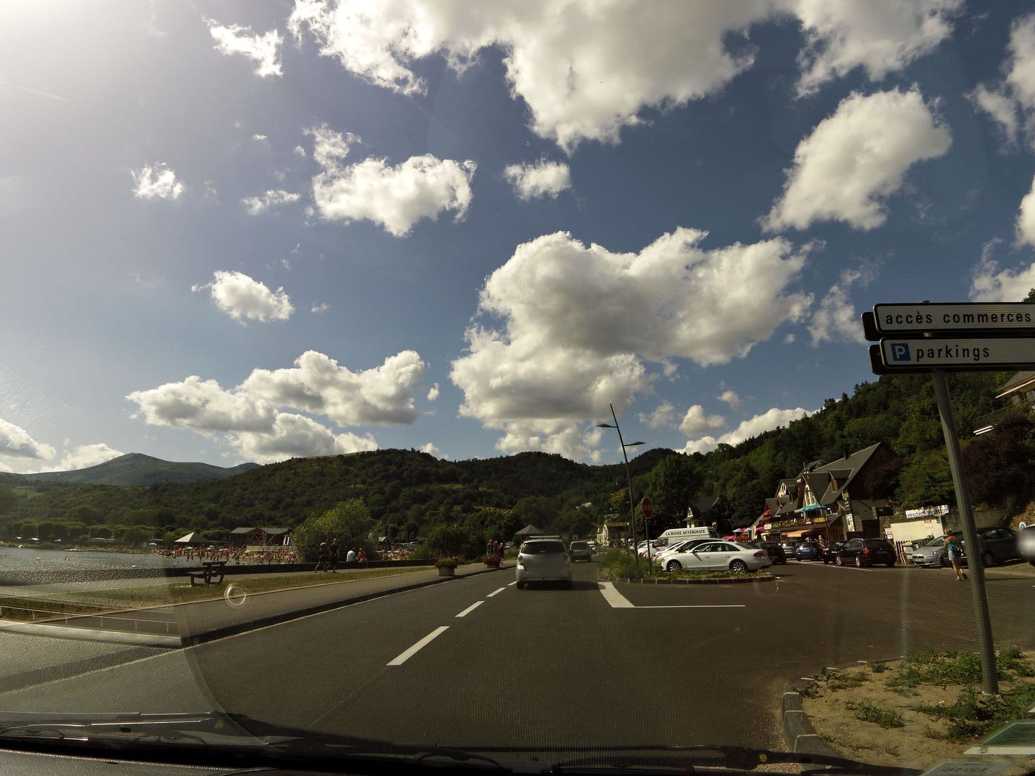 Street view near Hotel Belle Vue, Besse-et-Saint-Anastaise — © balooval (CC BY-SA · Mapillary)