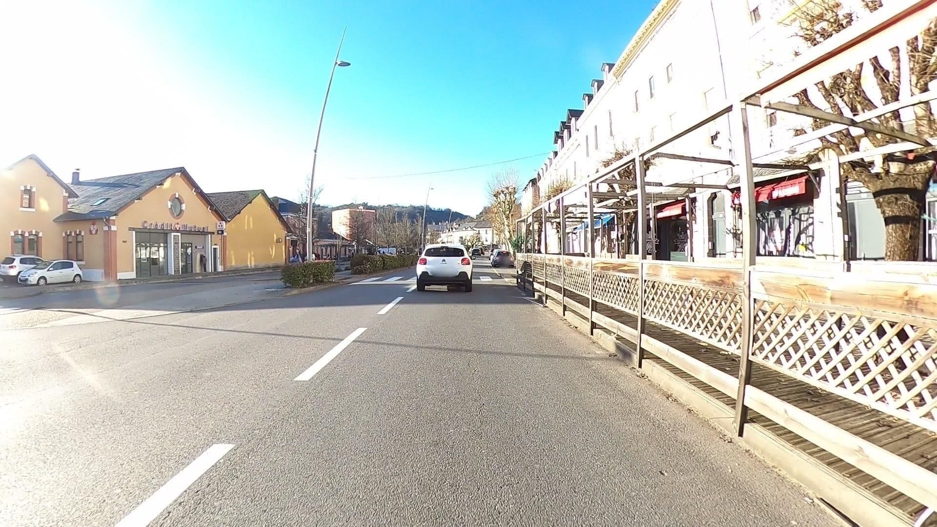 Street view near Hotel De La Gare, Tulle — © tulleagglo (CC BY-SA · Mapillary)