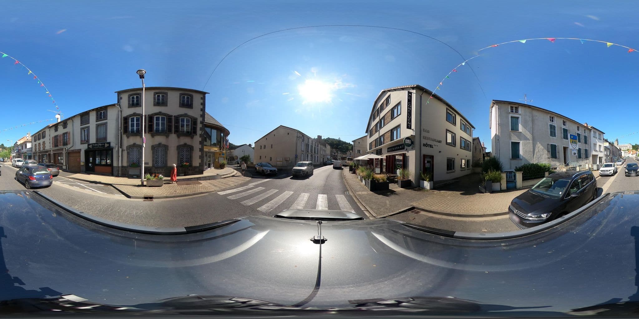 Street view near Hôtel du Sioulet, Les Ancizes — © eric_s (CC BY-SA · Mapillary)