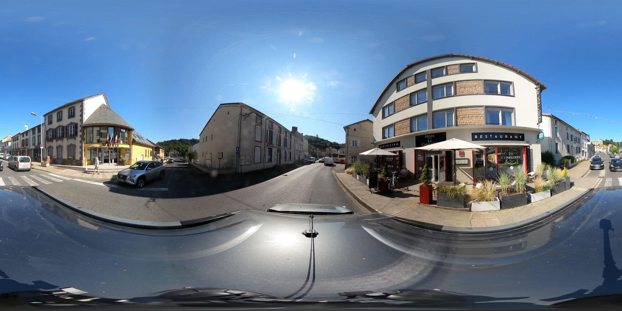 Street view near Relais de Pontaumur, Les Ancizes — © eric_s (CC BY-SA · Mapillary)