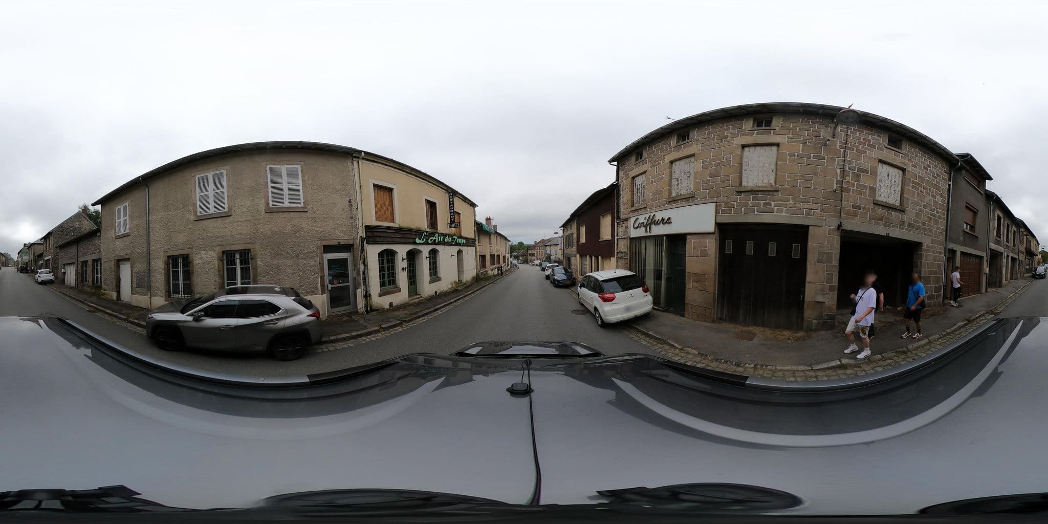Street view near L'Air du Temps, Bourganeuf — © eric_s (CC BY-SA · Mapillary)