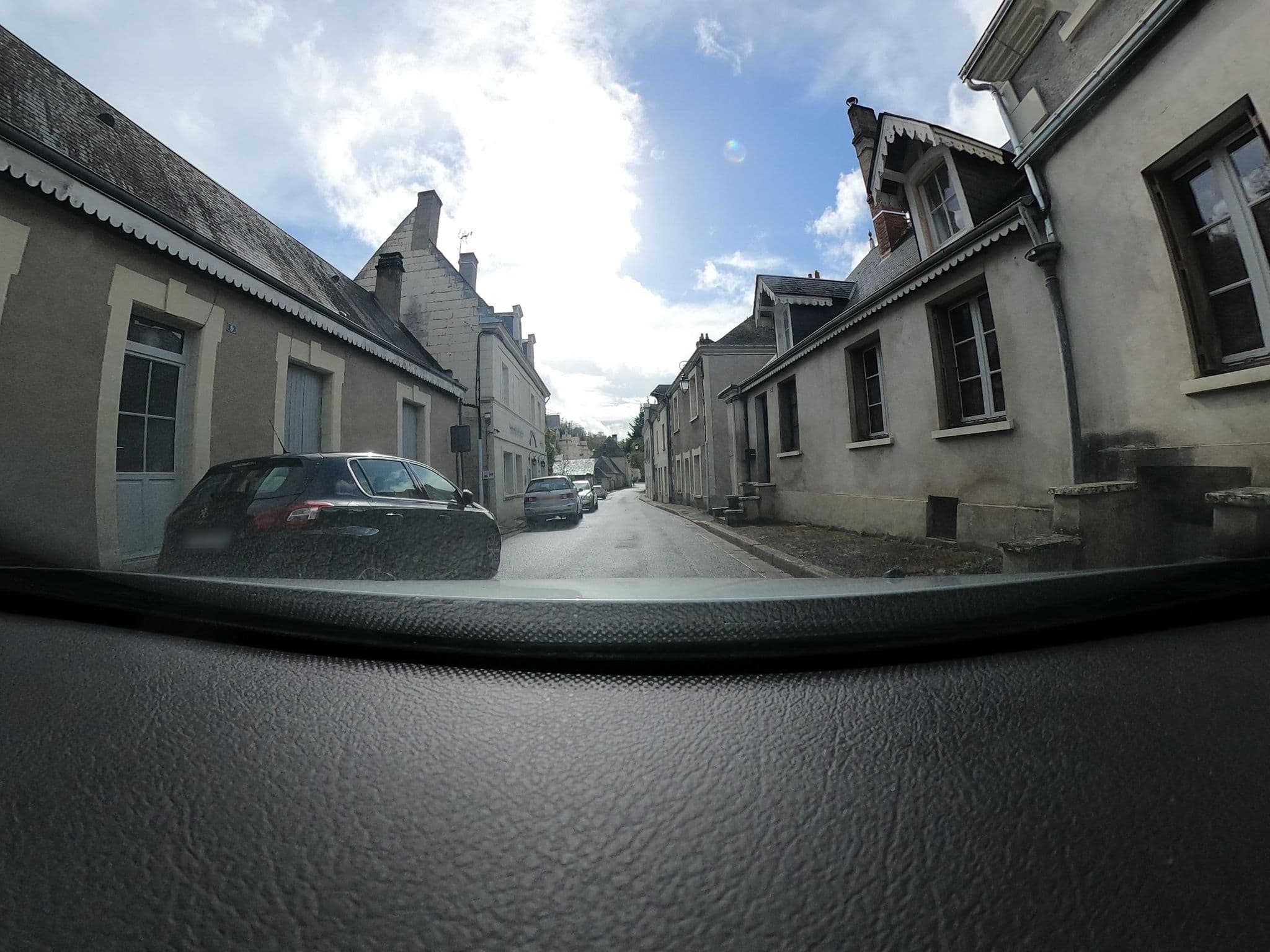 Street view near Le Clos d'Ussé, Huismes — © Wodner (CC BY-SA · Mapillary)