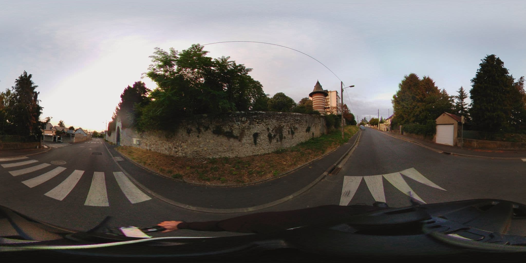 Street view near Château de la Marbellière, Joué-lès-Tours — © monsieur_a (CC BY-SA · Mapillary)