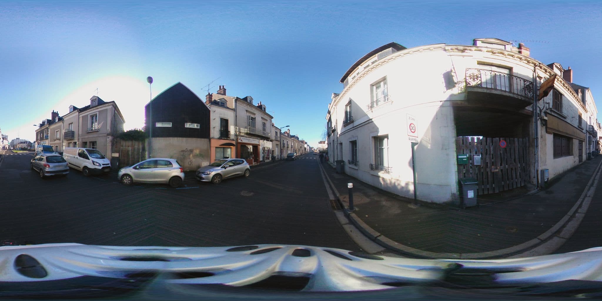 Street view near La Garzette, La Riche — © simon_geovelo (CC BY-SA · Mapillary)