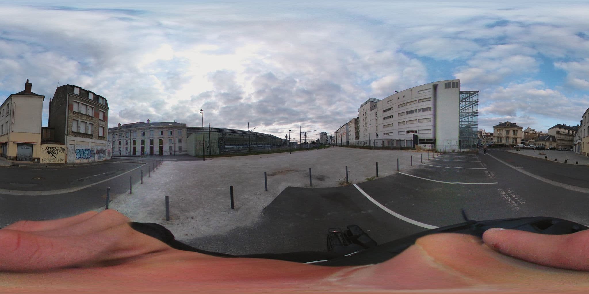 Street view near Hôtel Asteries, Tours — © monsieur_a (CC BY-SA · Mapillary)
