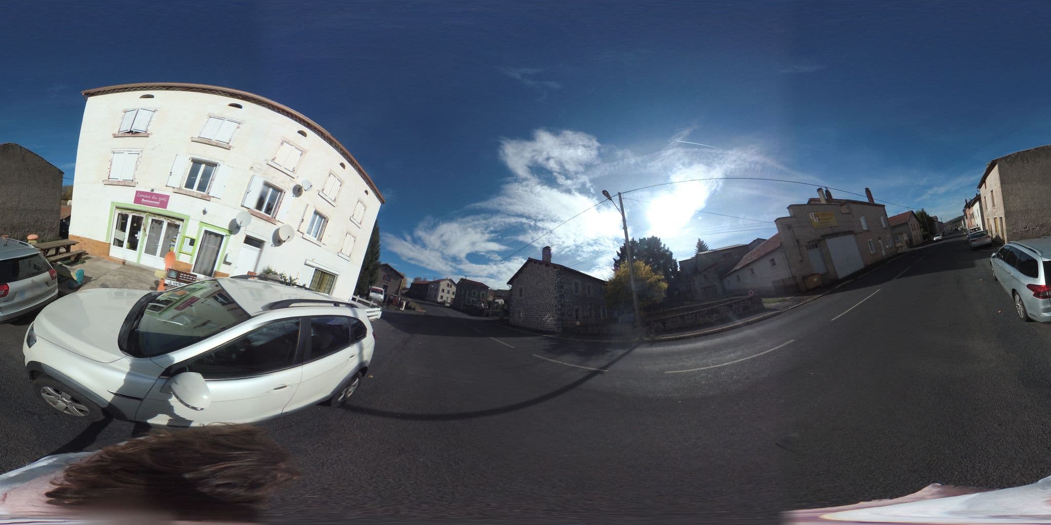 Street view near La rand'auberge - Florence et Bruno, Langogne — © arteragence (CC BY-SA · Mapillary)