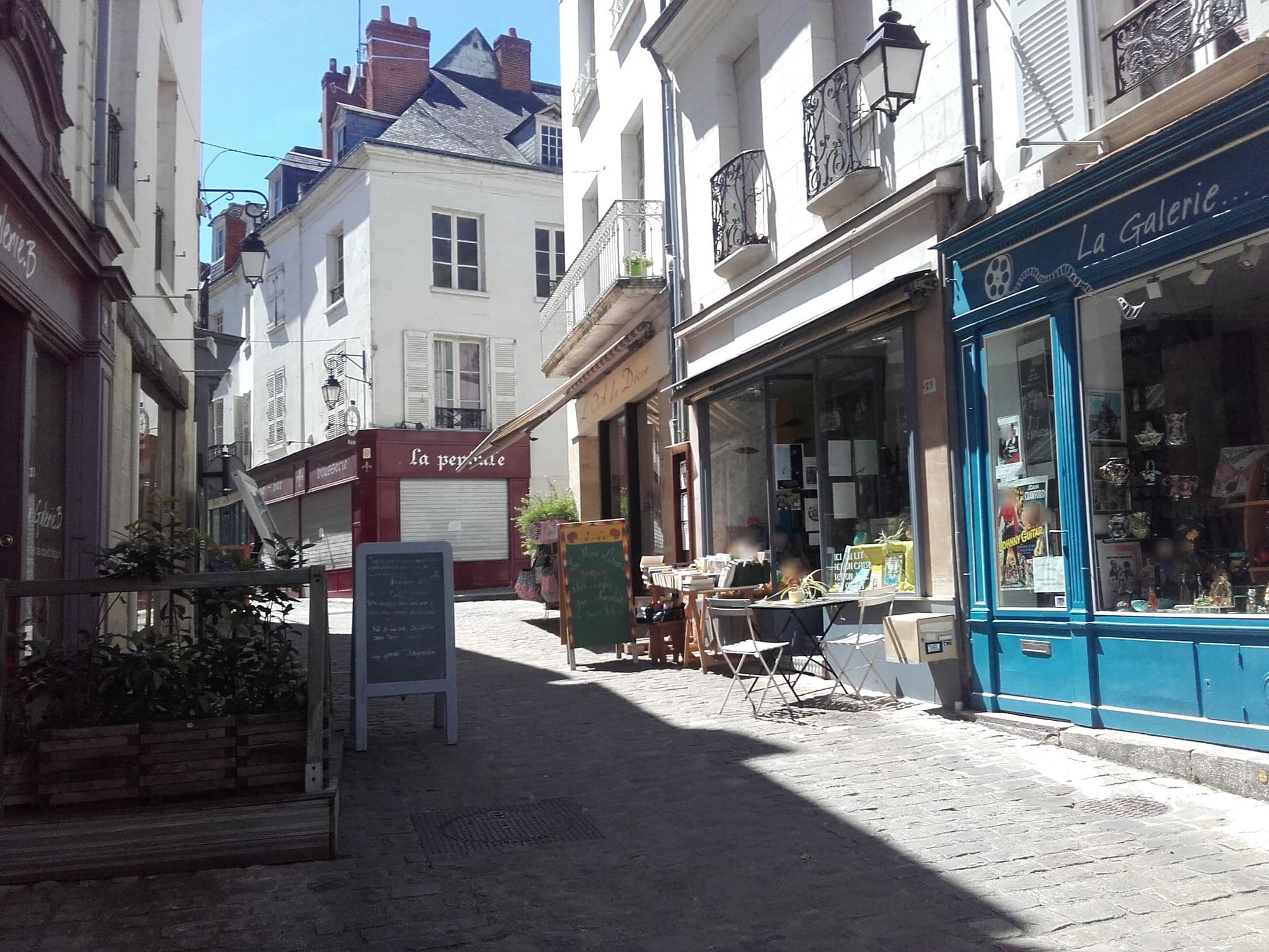 Street view near Gîte Jeanne d'Arc, Loches — © cyrille37 (CC BY-SA · Mapillary)