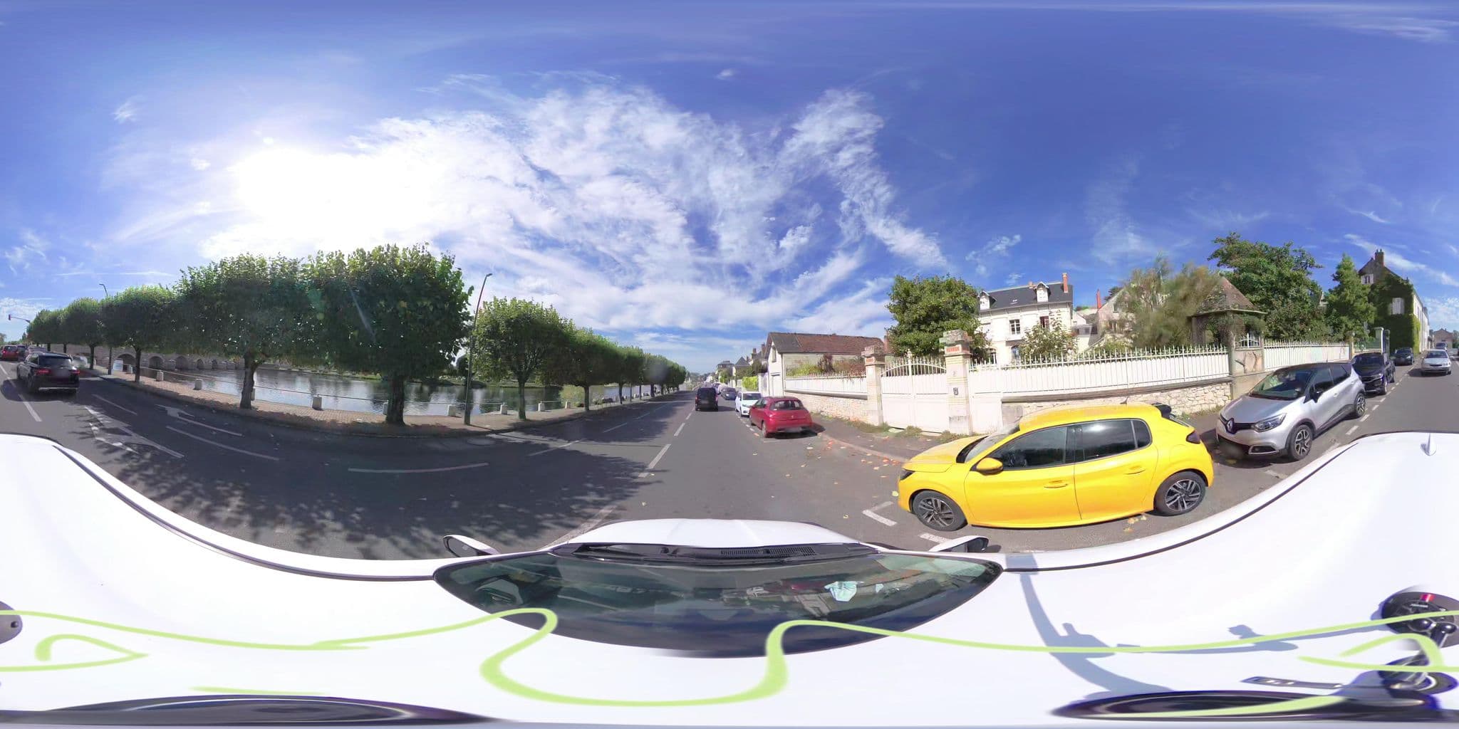 Street view near La Villa Marguerite, Montrichard — © atchisson (CC BY-SA · Mapillary)