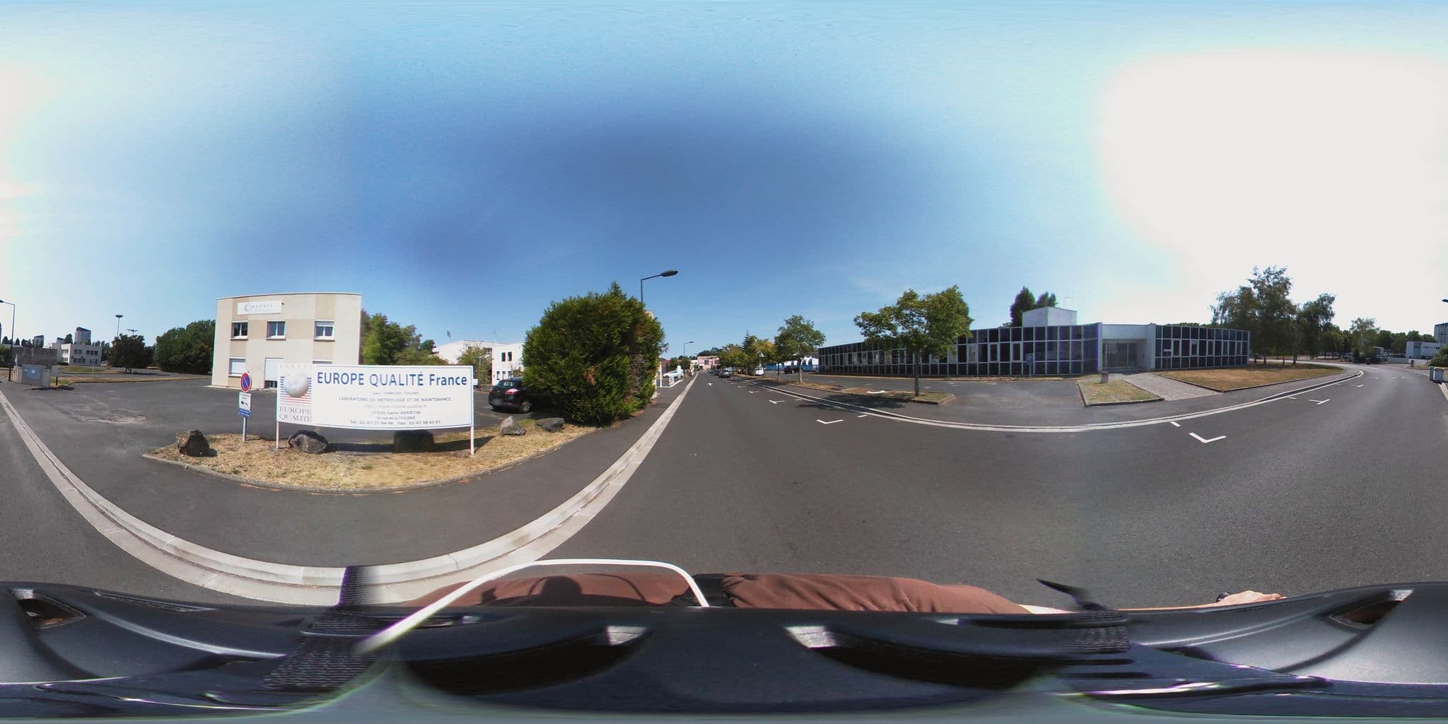 Street view near Restaurant Inter Hôtel Ambacia la Belle Etoile Commerce Indépendant Saint-Avertin, Saint-Avertin — © monsieur_a (CC BY-SA · Mapillary)