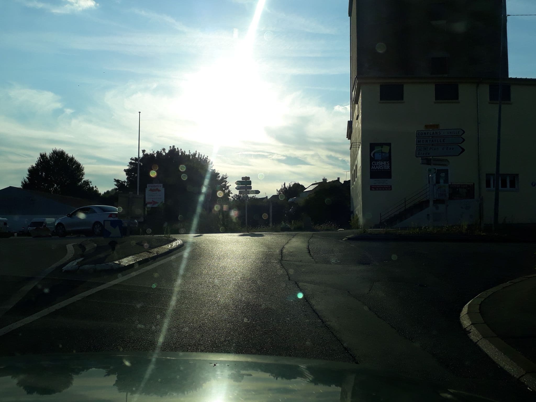 Street view near La Gargote, Saint-Calais — © df45 (CC BY-SA · Mapillary)