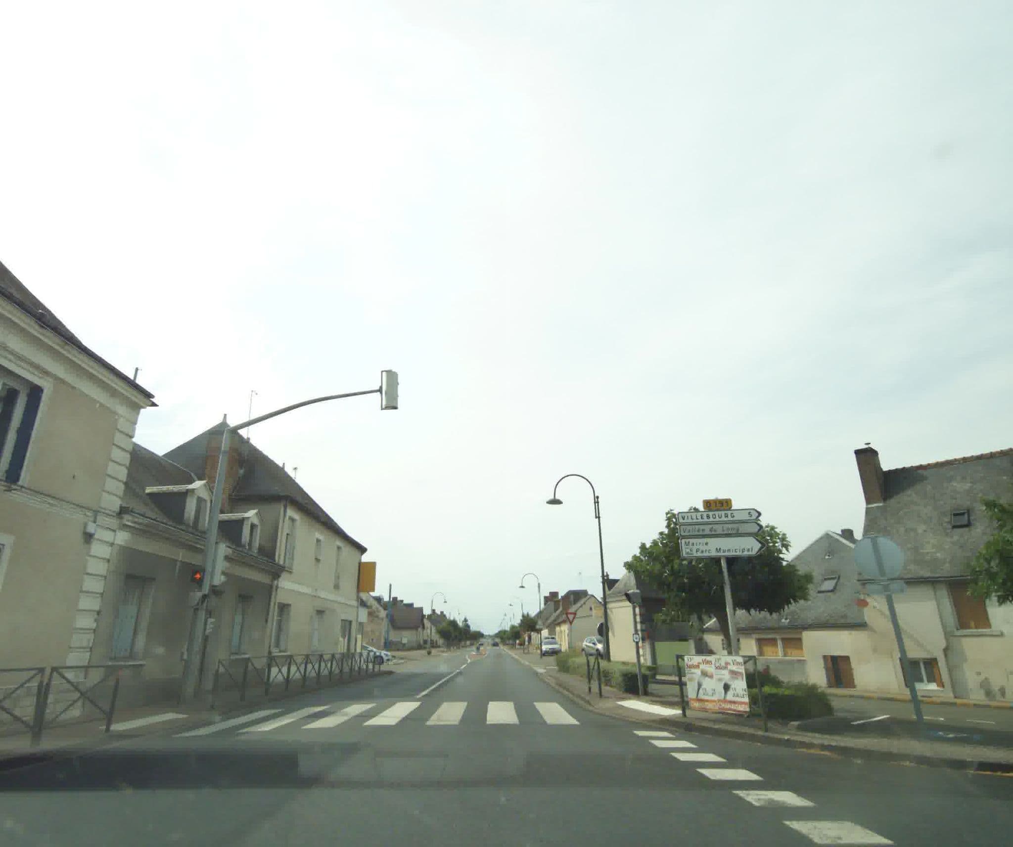 Street view near Auberge du Val de Loire, Château-du-Loir — © sogefi (CC BY-SA · Mapillary)