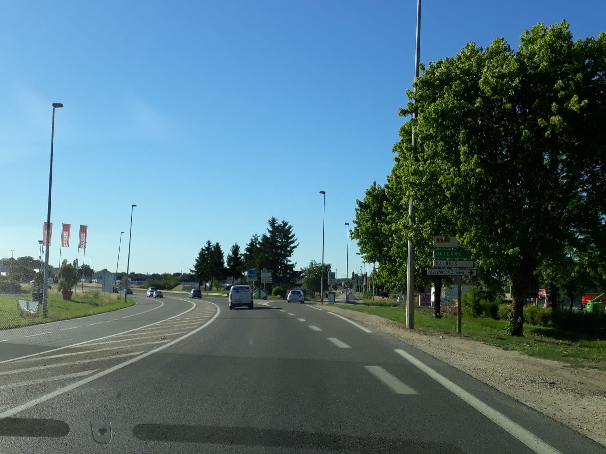 Street view near Citotel Hôtel Aurore, Saint-Doulchard — © df45 (CC BY-SA · Mapillary)